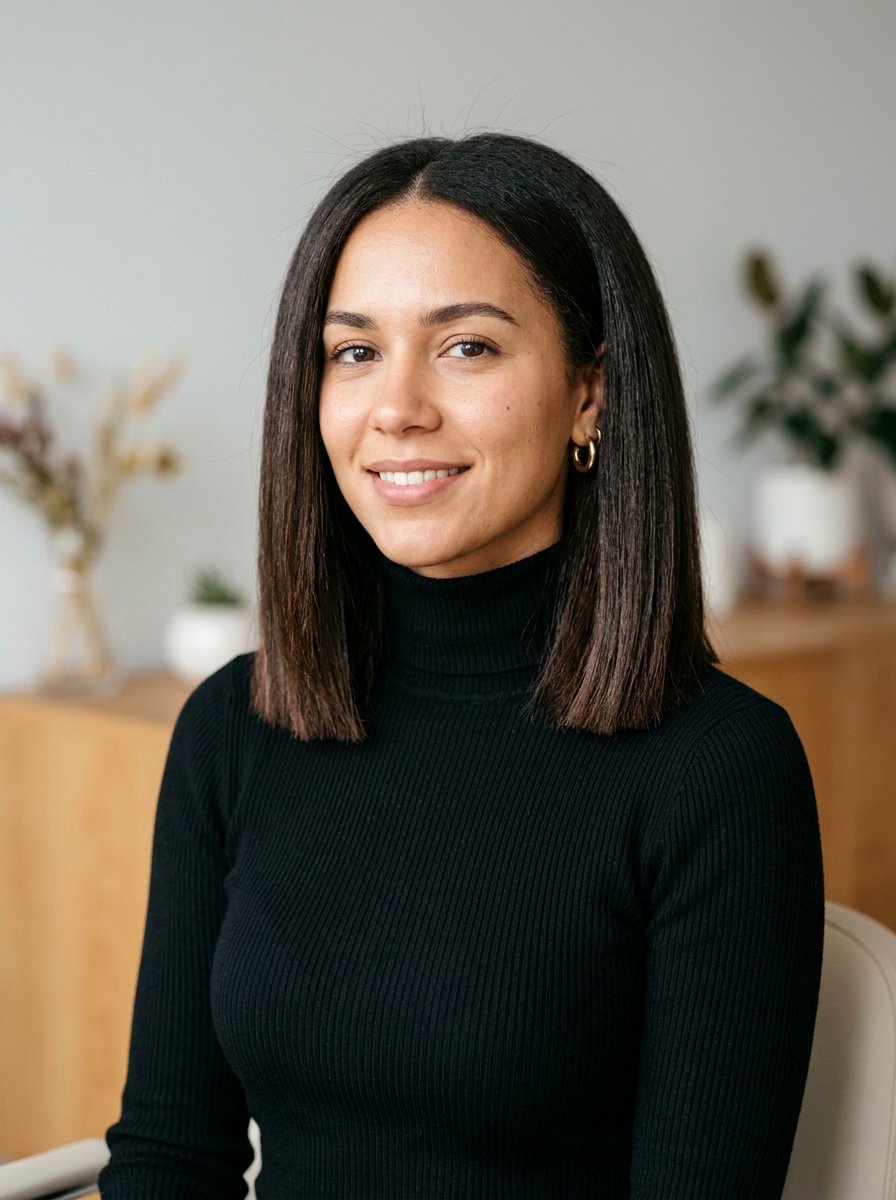 Blunt Lob For Coarse Hair - 20 office hairstyle for thick coarse hair - 20 office hairstyle for thick coarse hair