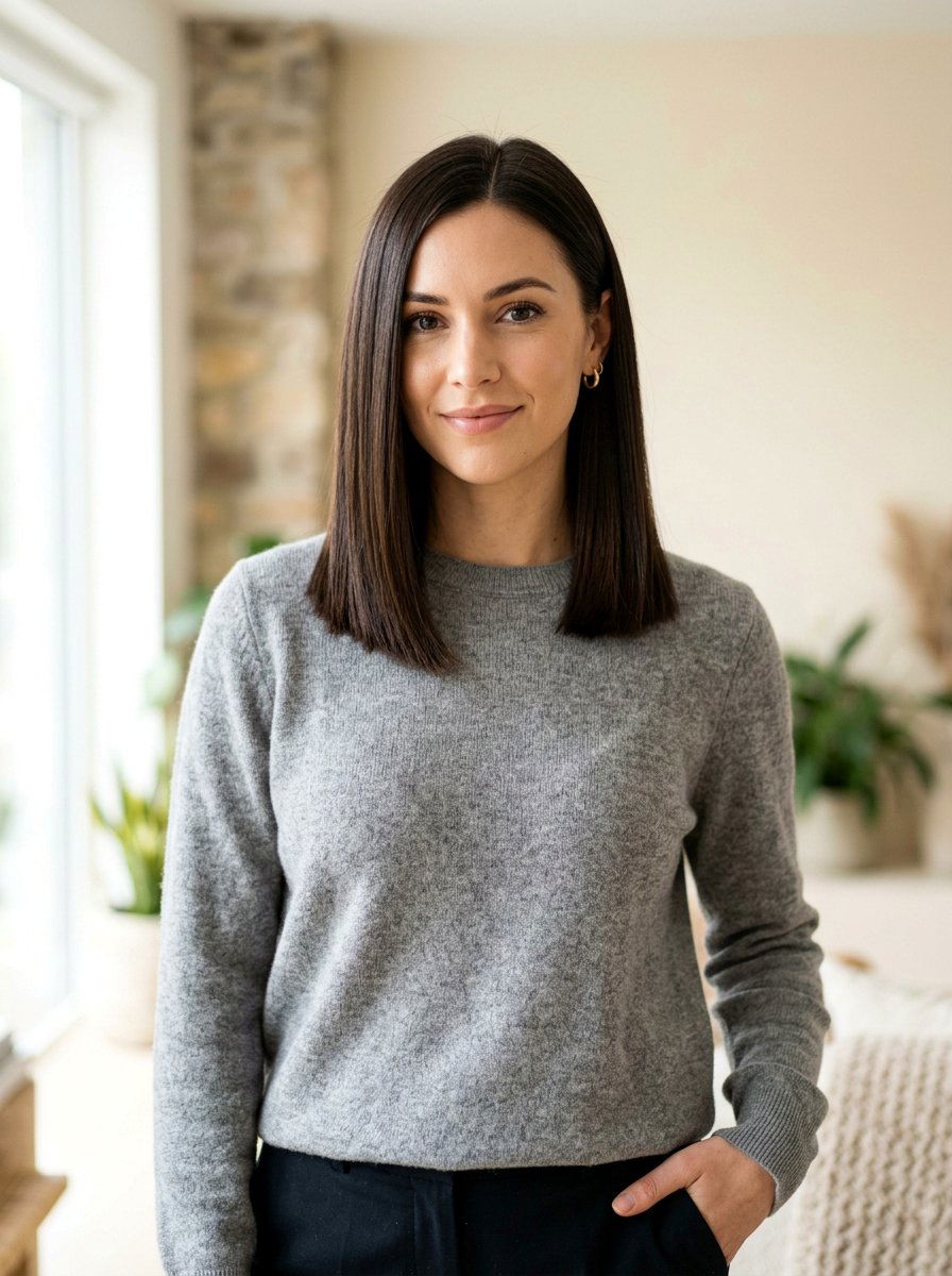 Blunt Lob Haircut - 20 winter haircut trends for women - 20 winter haircut trends for women