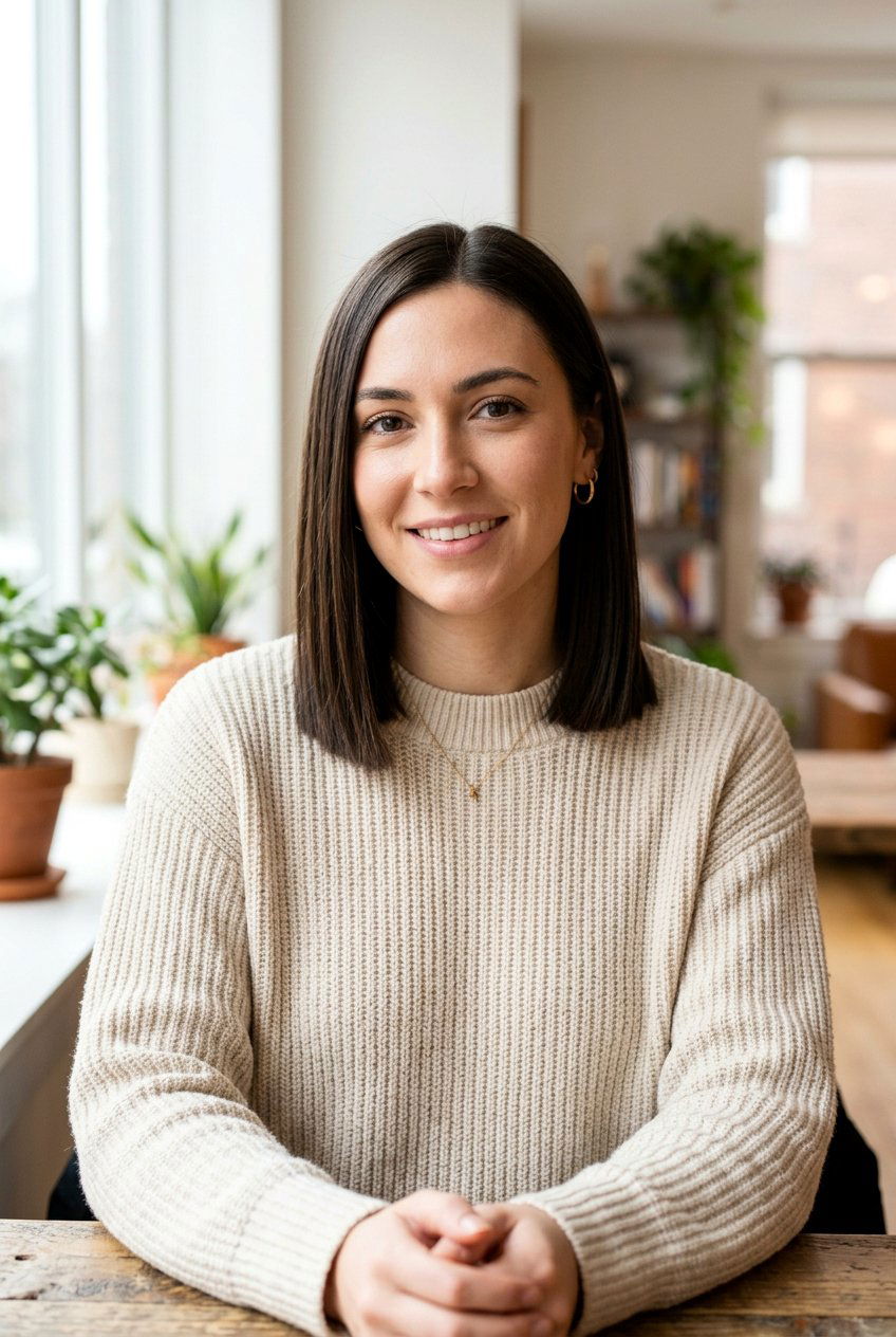 Blunt Lob Haircut - 20 best office hairstyle ideas - 20 best office hairstyle ideas