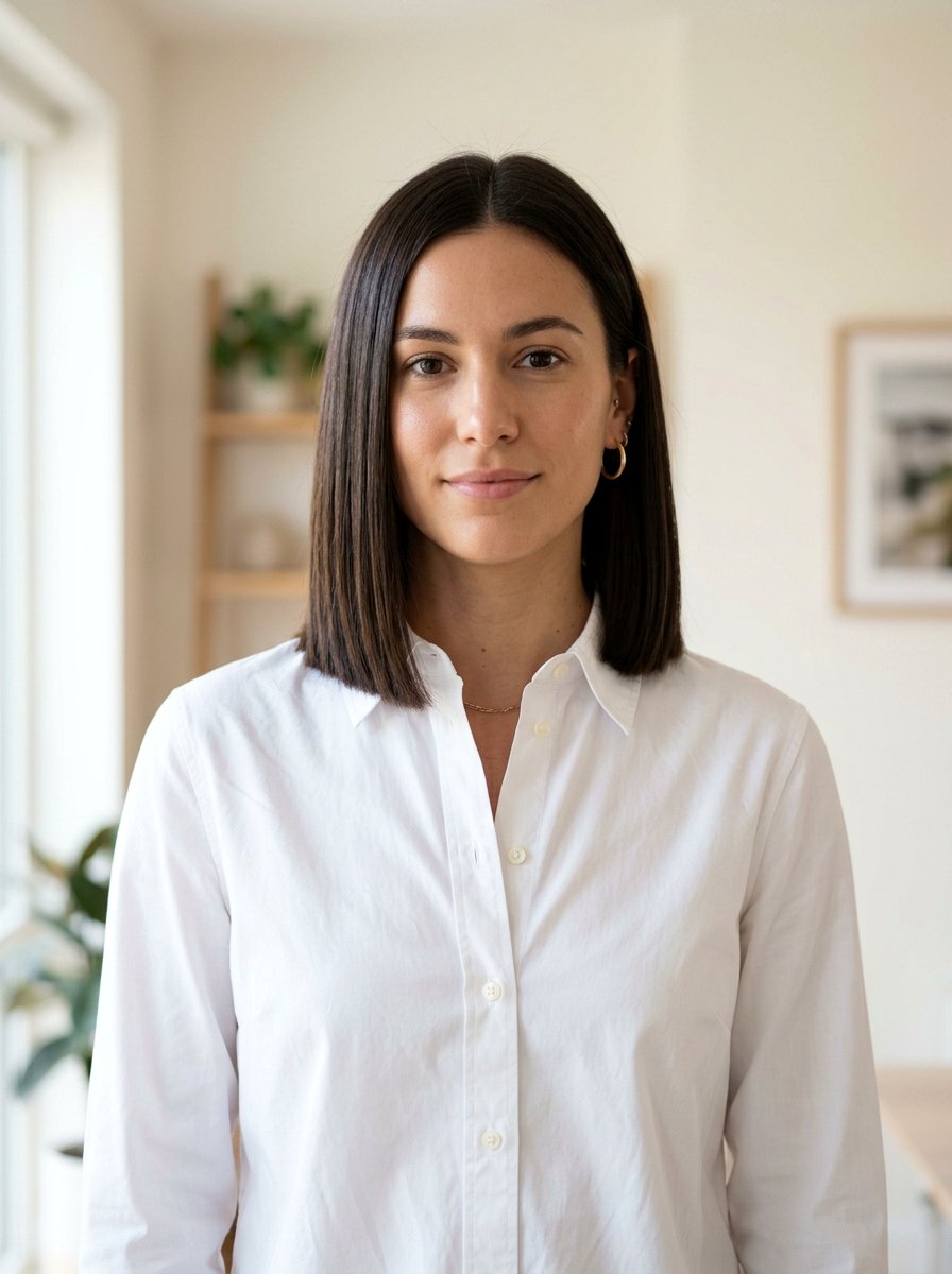 Blunt Lob Haircut - 20 college girls haircut ideas for campus - 20 college girls haircut ideas for campus