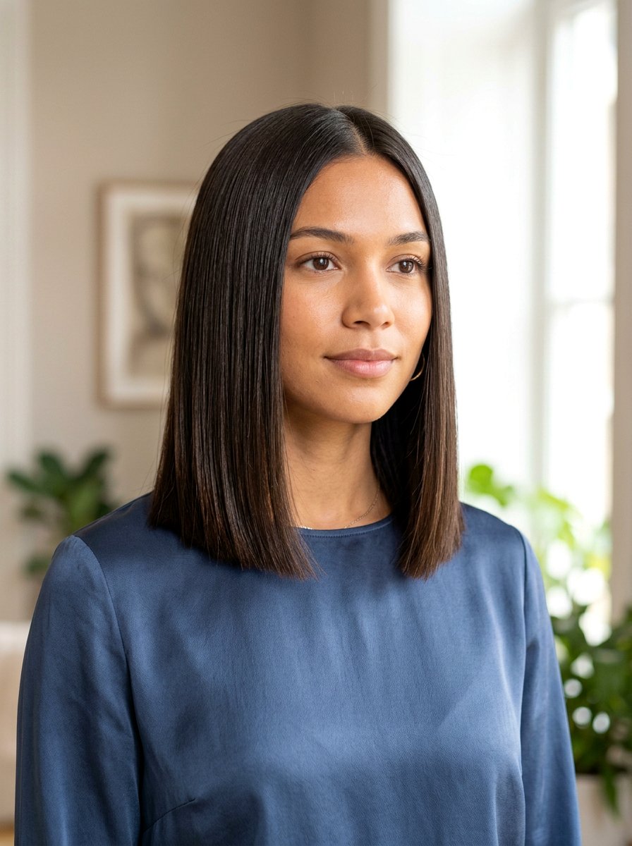 Blunt Lob Haircut - 20 glamorous haircut ideas for women - 20 glamorous haircut ideas for women