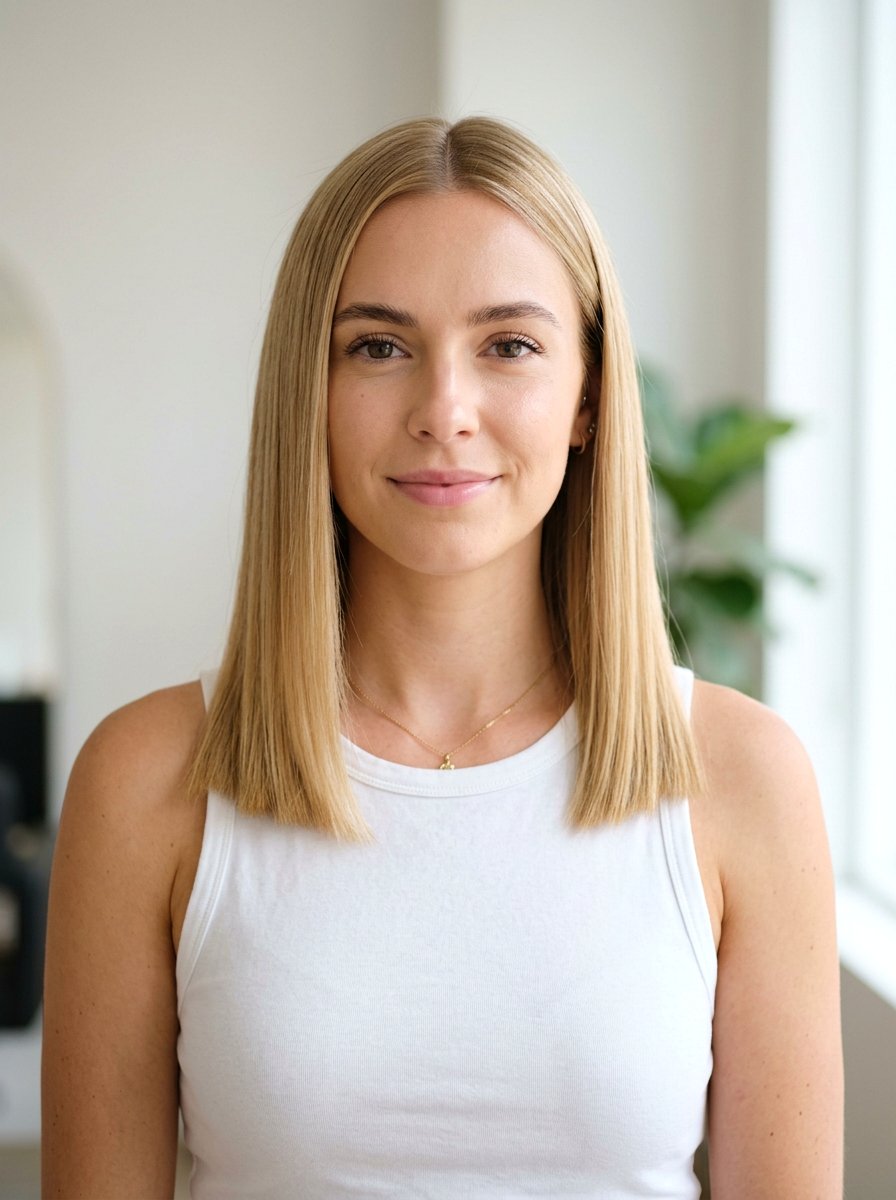 Blunt Lob Straight Haircut - 20 straight haircut with blunt ends - 20 straight haircut with blunt ends