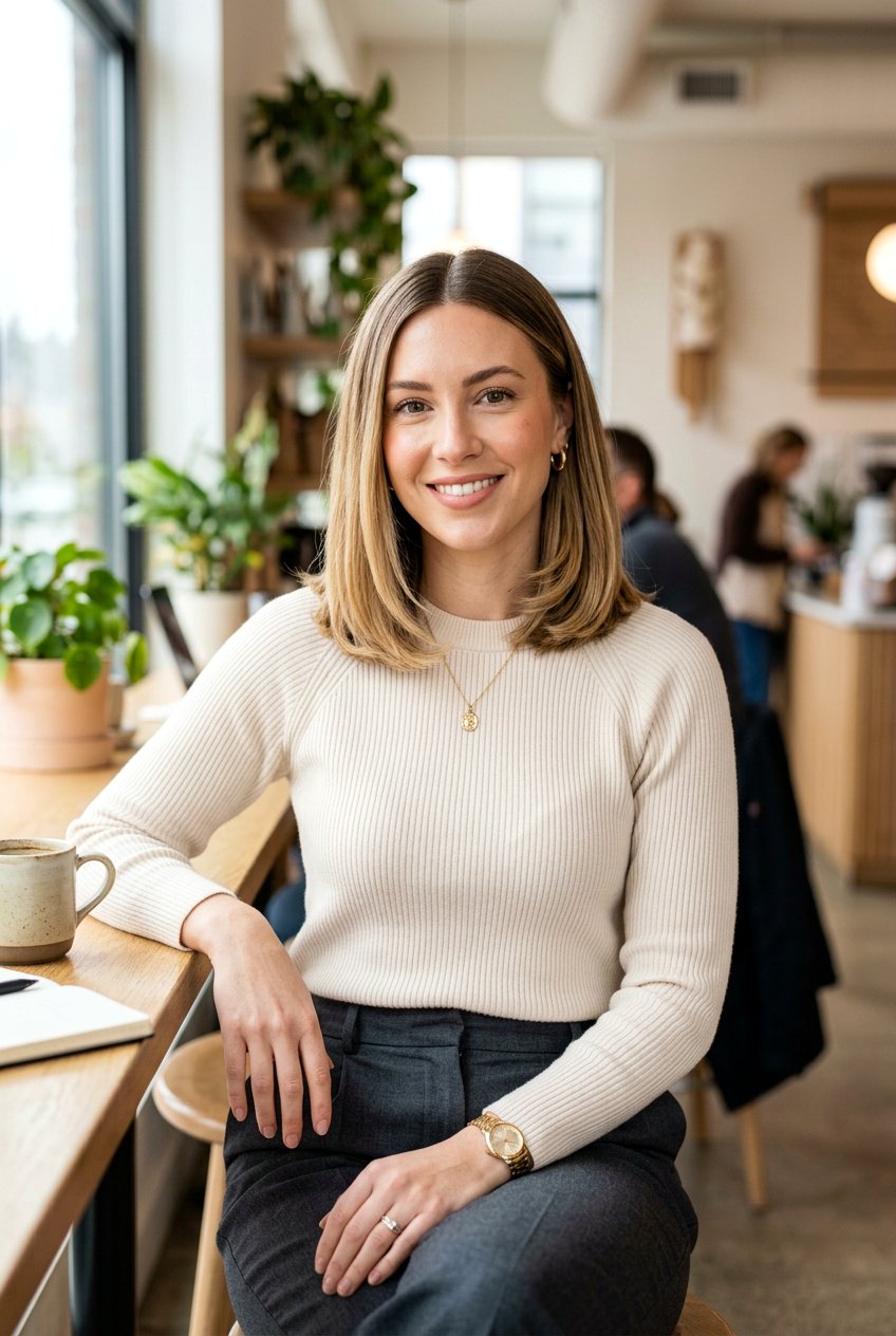 20 Chic Blunt Lob With Center Part Looks for a Fresh Vibe