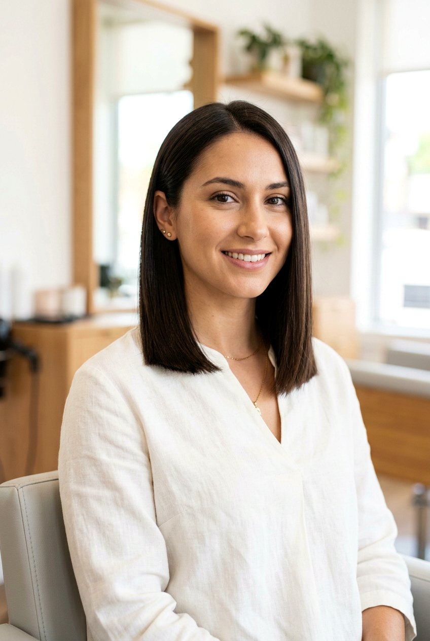 Blunt Lob for Frizzy Hair - 20 haircuts for dry frizzy hair - 20 haircuts for dry frizzy hair