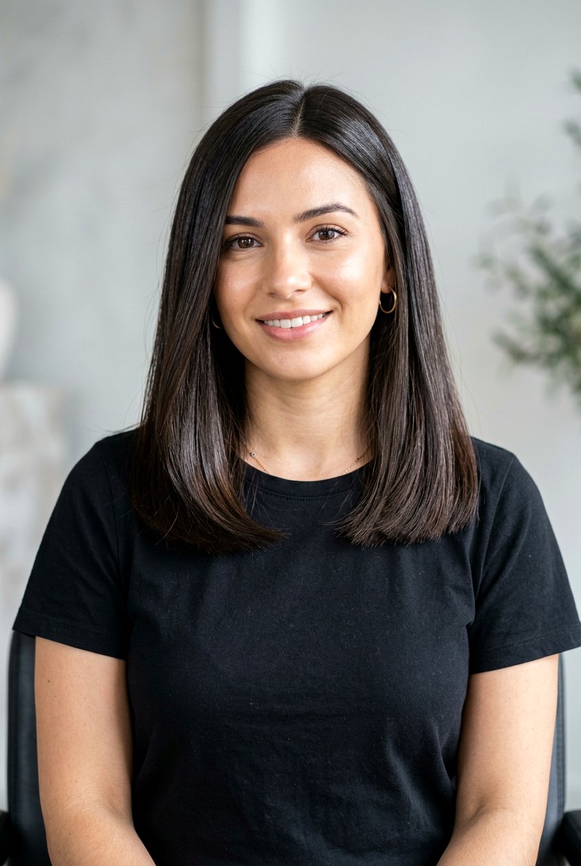 Blunt Long Bob With Soft Layers - 20 long bob with layers - 20 long bob with layers