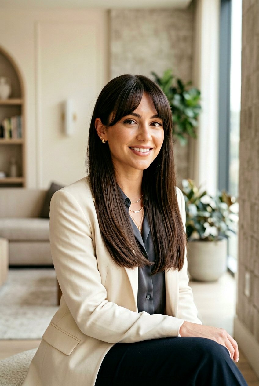 Blunt Long Hair With Arched Bangs - 20 blunt long haircut with bangs - 20 blunt long haircut with bangs