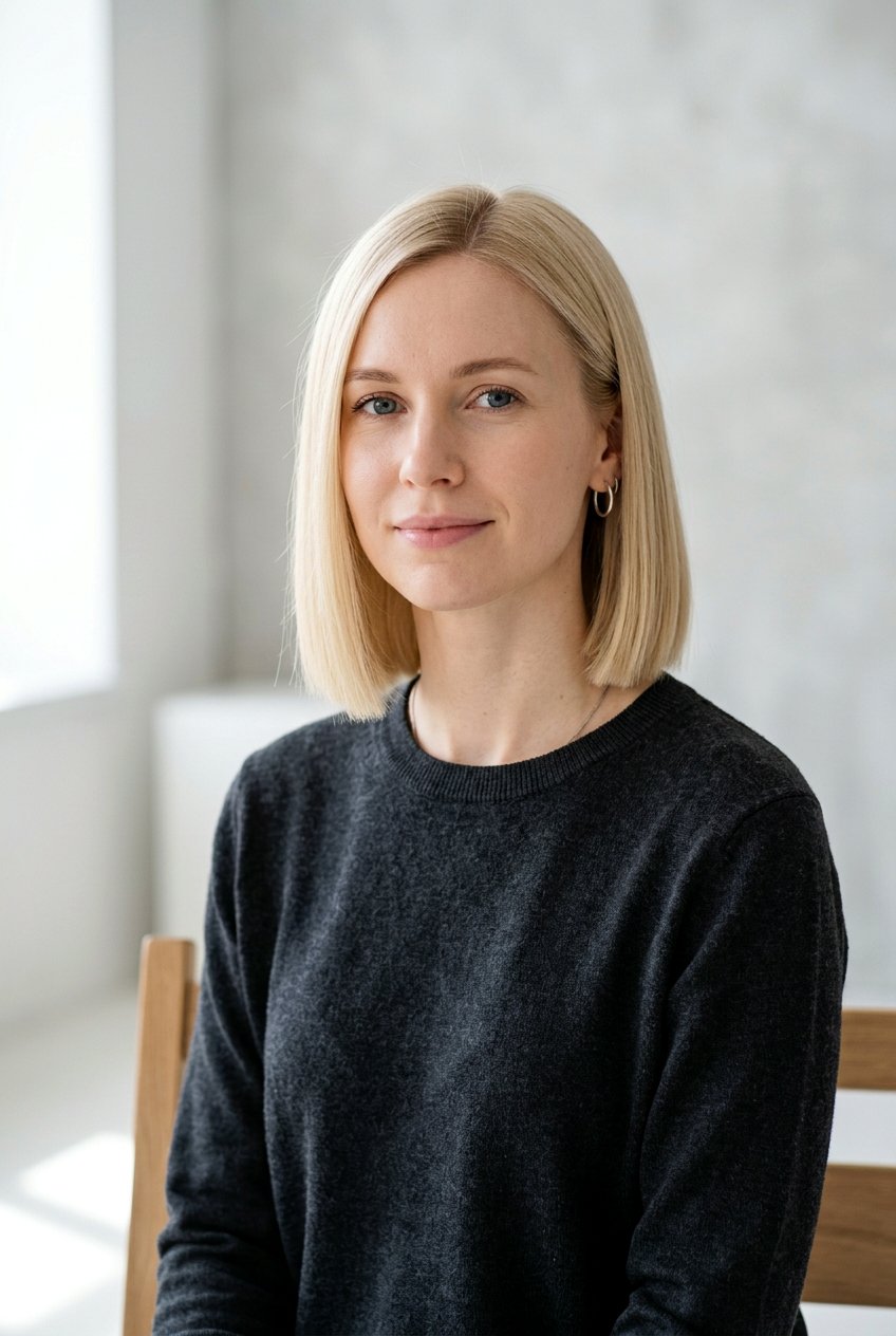 Blunt One Length Bob For Thin Fine Hair - 20 blunt straight bob for fine hair - 20 blunt straight bob for fine hair