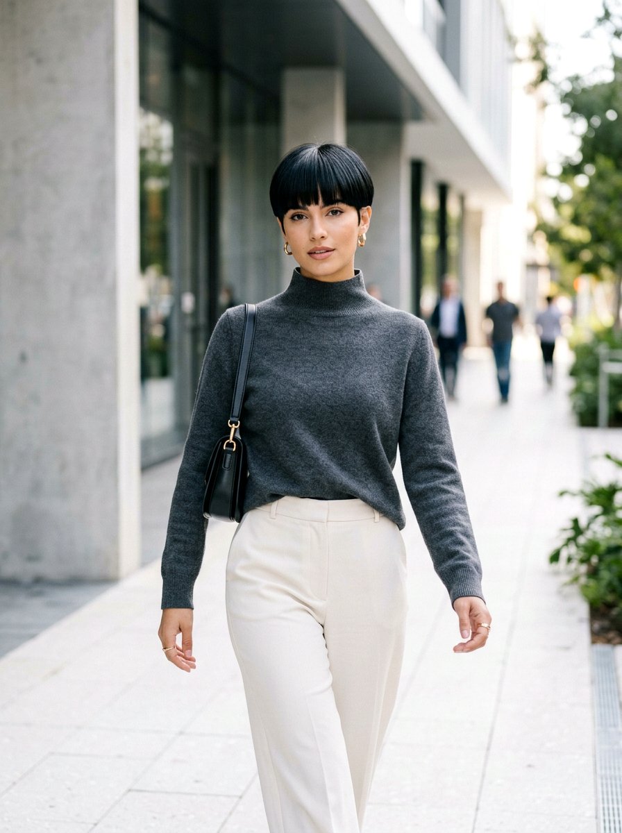 Blunt Pixie Cut - 20 short haircut to make fine hair look thicker - 20 short haircut to make fine hair look thicker