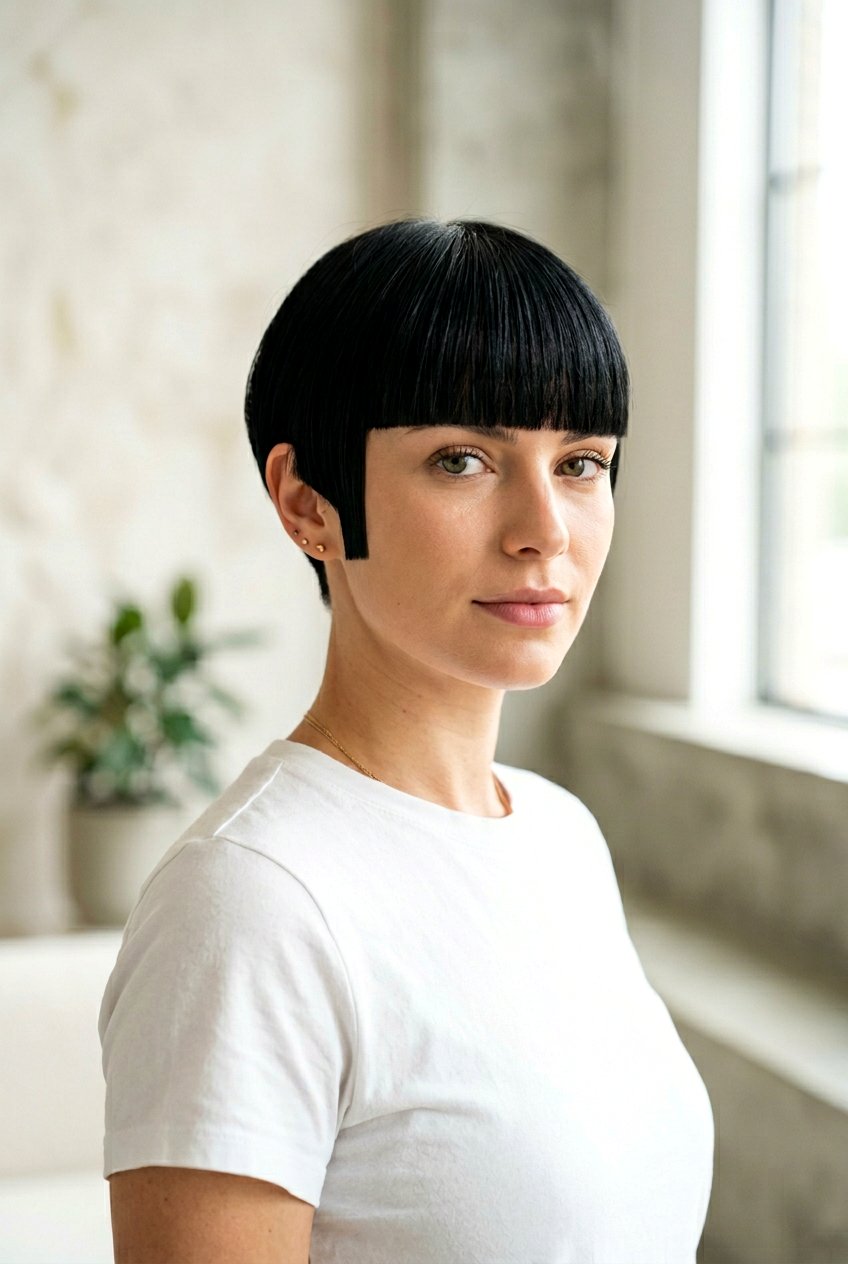 Blunt Pixie With Long Bangs - 20 feminine pixie with long bangs - 20 feminine pixie with long bangs