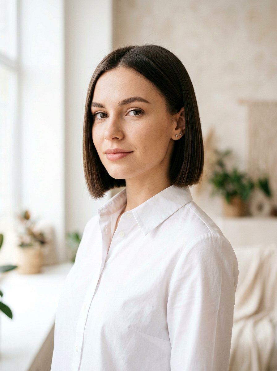 Blunt Short Bob - 20 wash and wear short bob haircut - 20 wash and wear short bob haircut