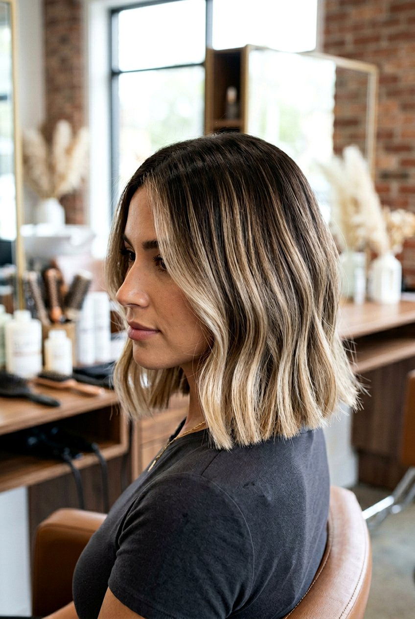 Blunt Shoulder Length Haircut Balayage - 20 blunt shoulder length haircut - 20 blunt shoulder length haircut