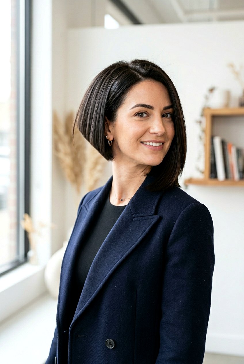 Blunt Shoulder Length Wedge Cut - 20 blunt shoulder length haircut for fine hair - 20 blunt shoulder length haircut for fine hair