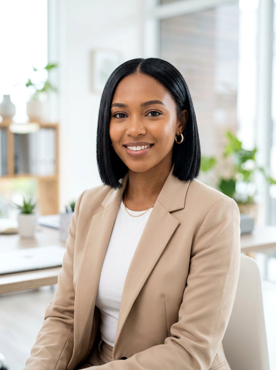 Blunt Silk Press Bob - 20 silk press bob hairstyle - 20 silk press bob hairstyle