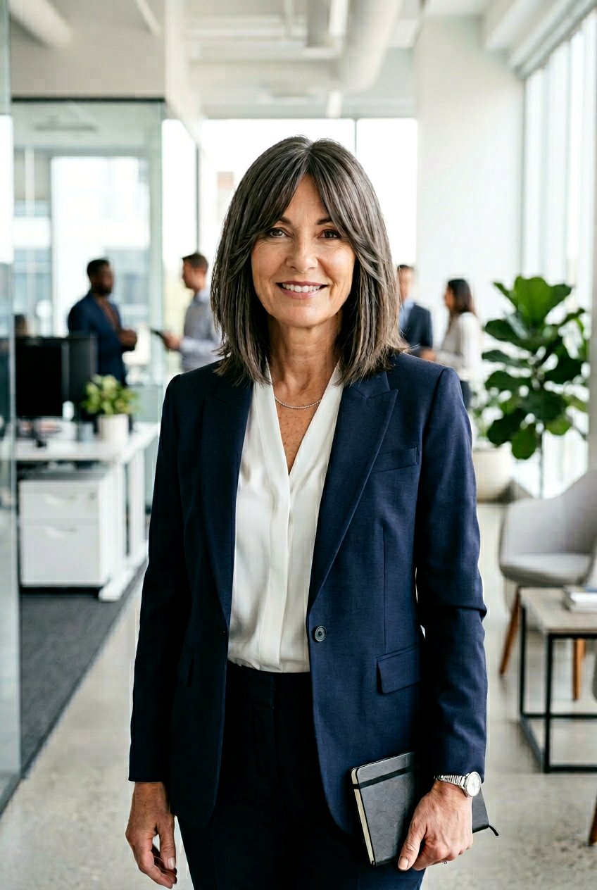 Blunt Soft Wolf Cut - 20 soft wolf cut for mature women - 20 soft wolf cut for mature women