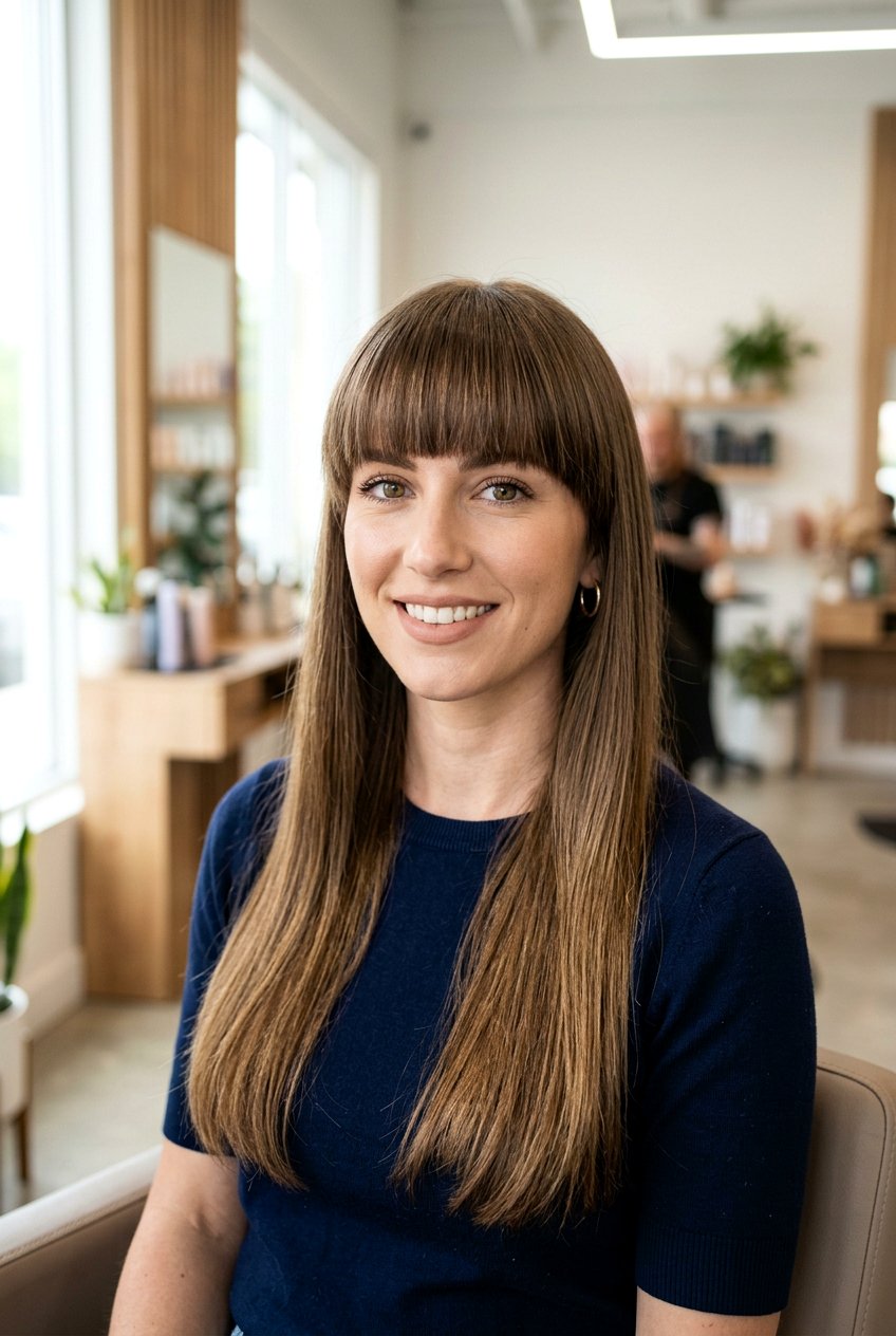 Blunt bangs for long face - 20 bangs for long face - 20 bangs for long face