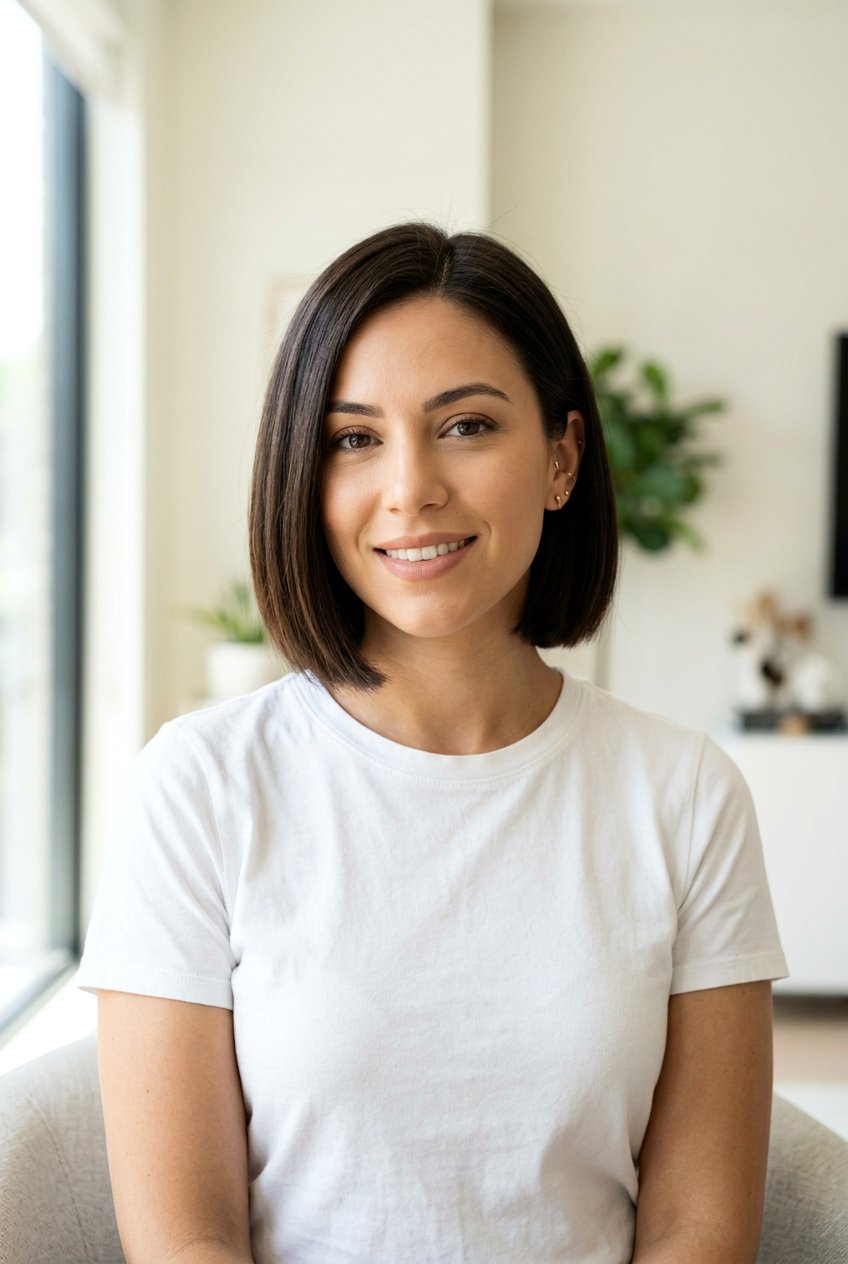 Blunt bob for oval face - 20 blunt bob for thick straight hair - 20 blunt bob for thick straight hair