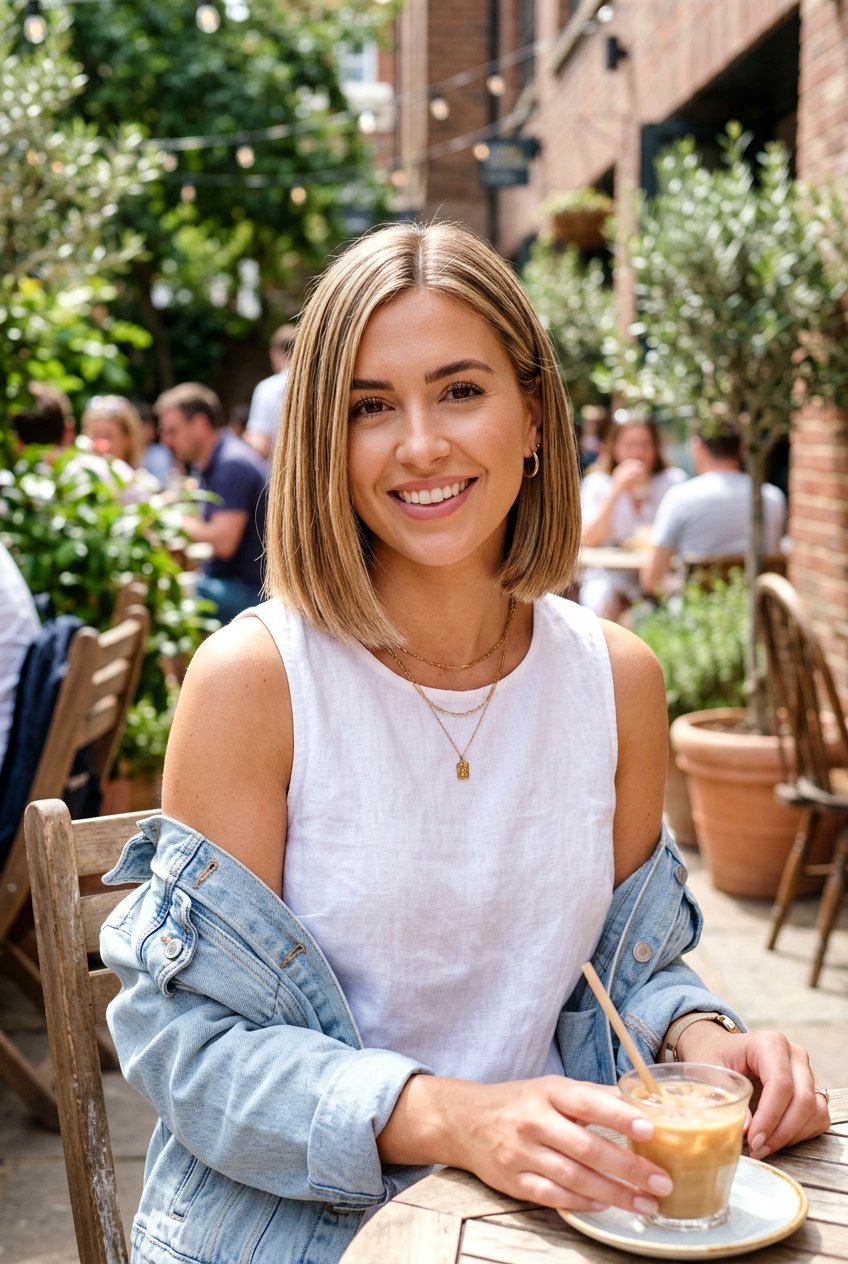 Blunt bob with highlights - 20 blunt bob for thick straight hair - 20 blunt bob for thick straight hair