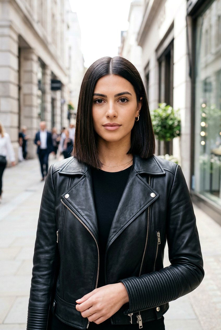 Blunt bob with middle part - 20 blunt bob for thick straight hair - 20 blunt bob for thick straight hair