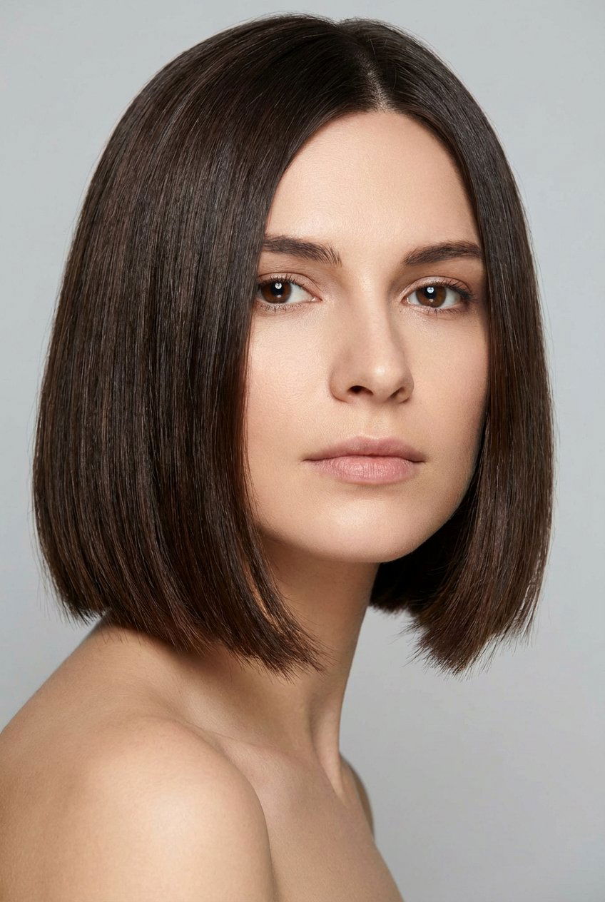 Blunt chin length bob - 20 chin length bob haircut - 20 chin length bob haircut