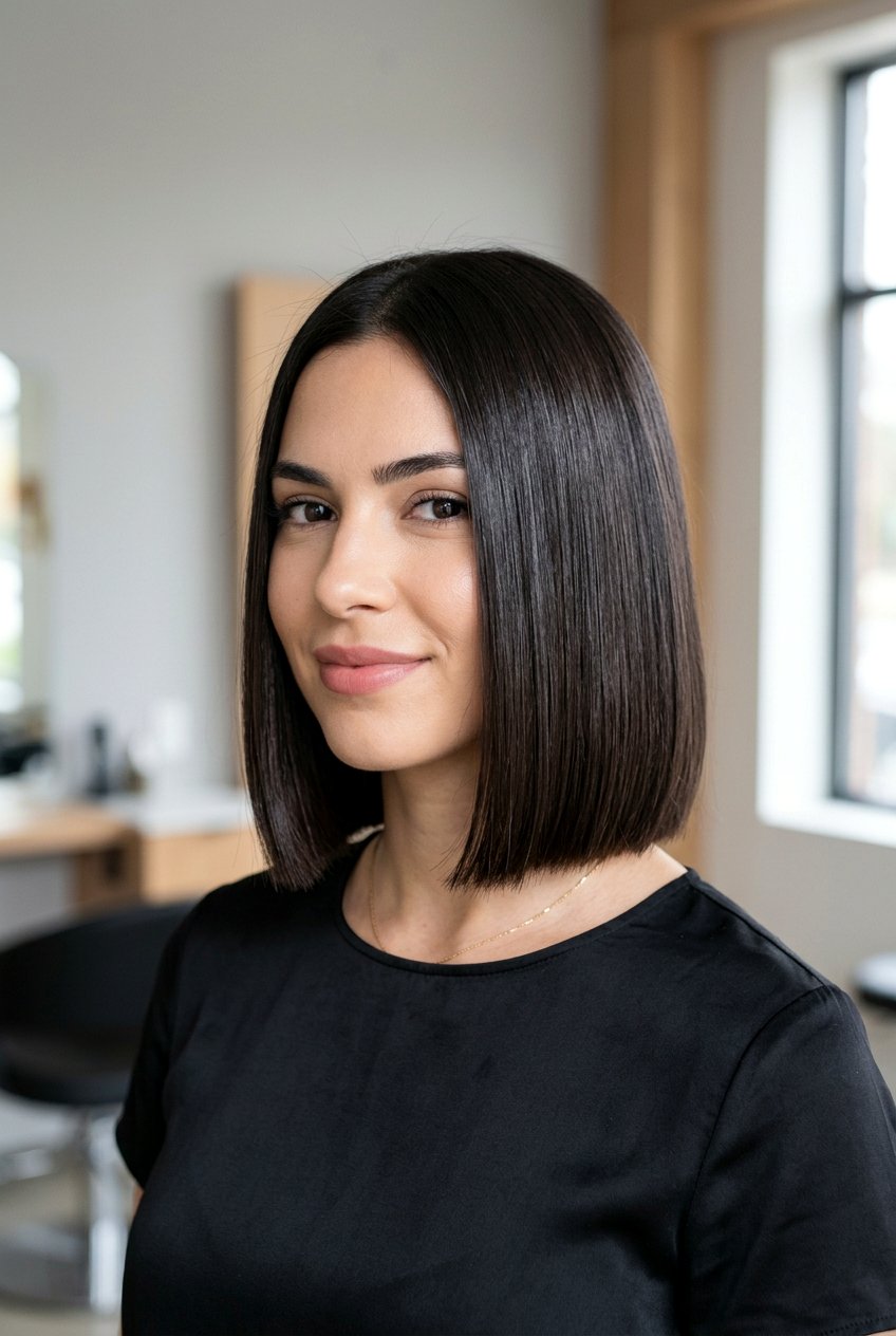 Blunt cut bob - 20 korean bob haircut - 20 korean bob haircut