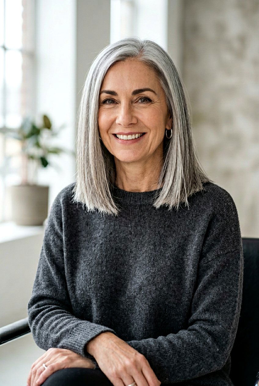 Blunt cut for grey hair with damaged ends - 20 blunt cut for damaged ends - 20 blunt cut for damaged ends