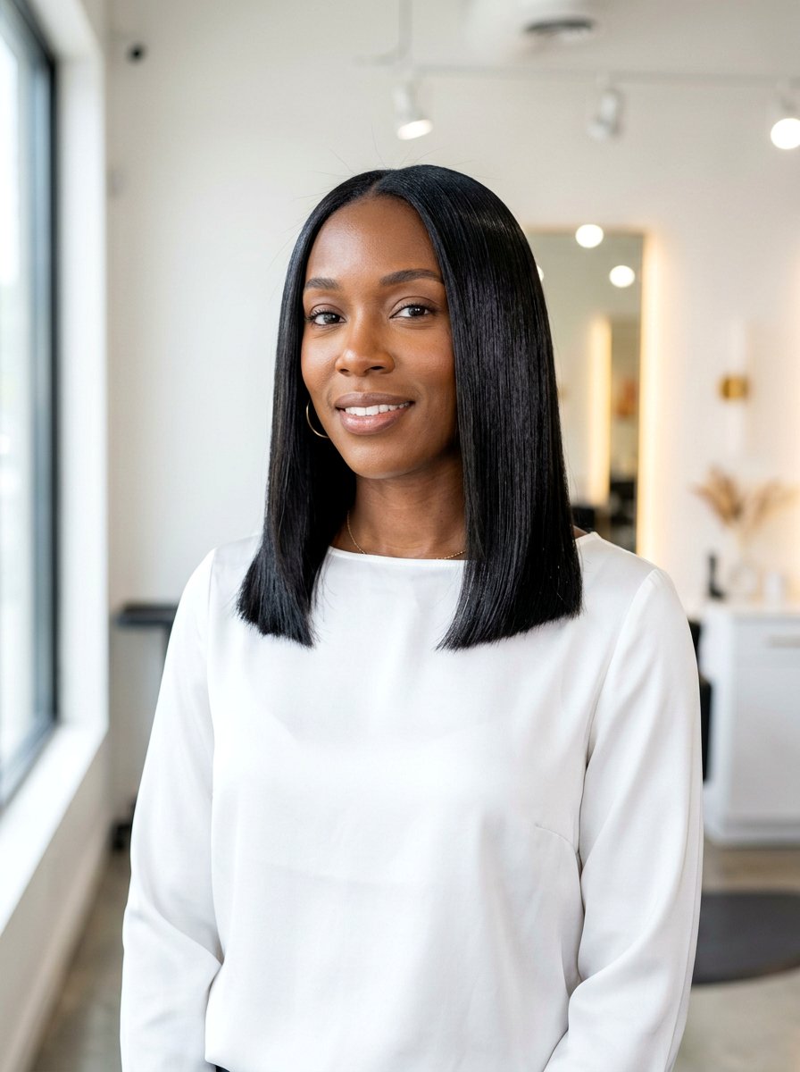 Blunt cut silk press shoulder length - 20 silk press for shoulder length hair - 20 silk press for shoulder length hair