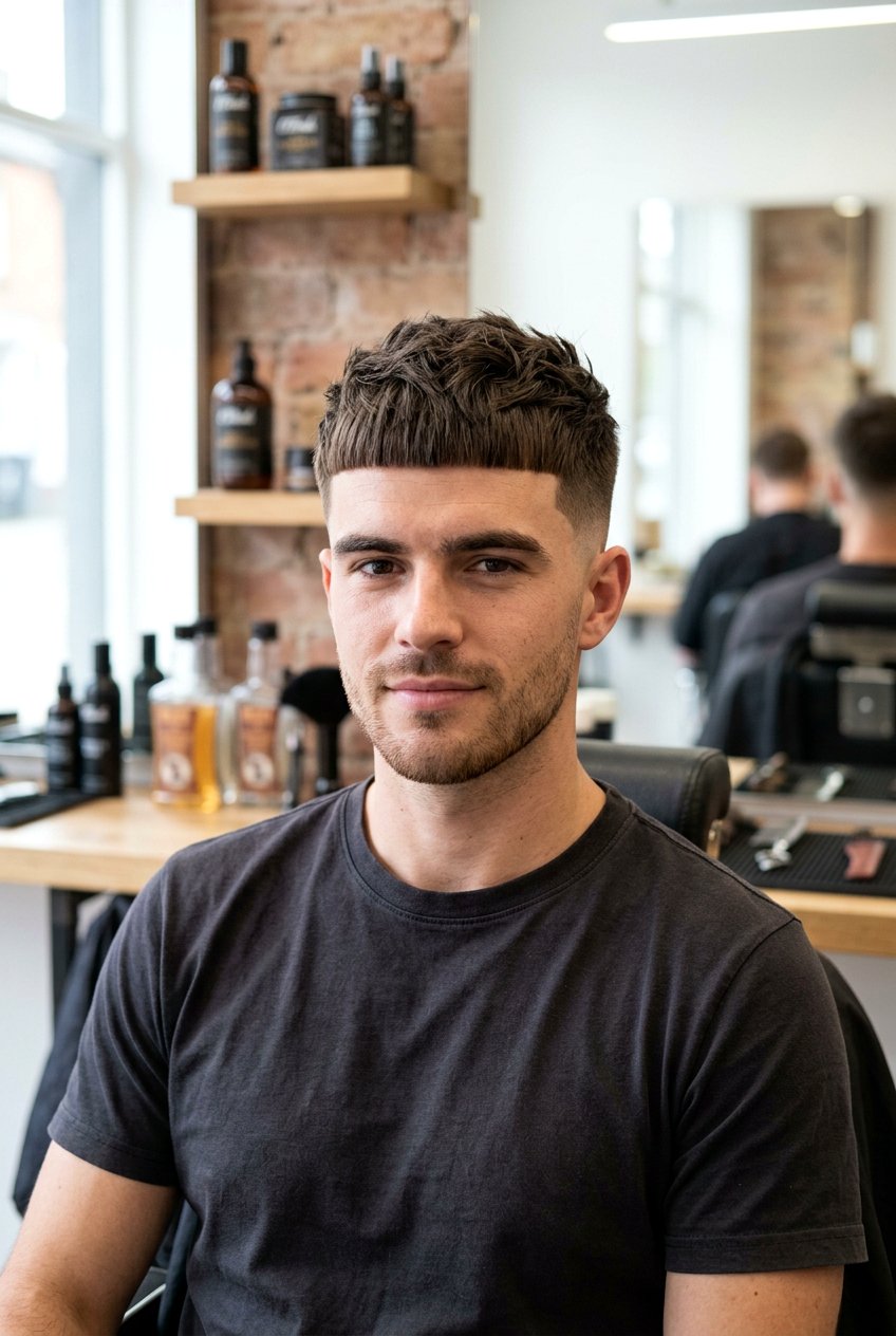 Blunt textured crop - 20 textured crop haircut - 20 textured crop haircut