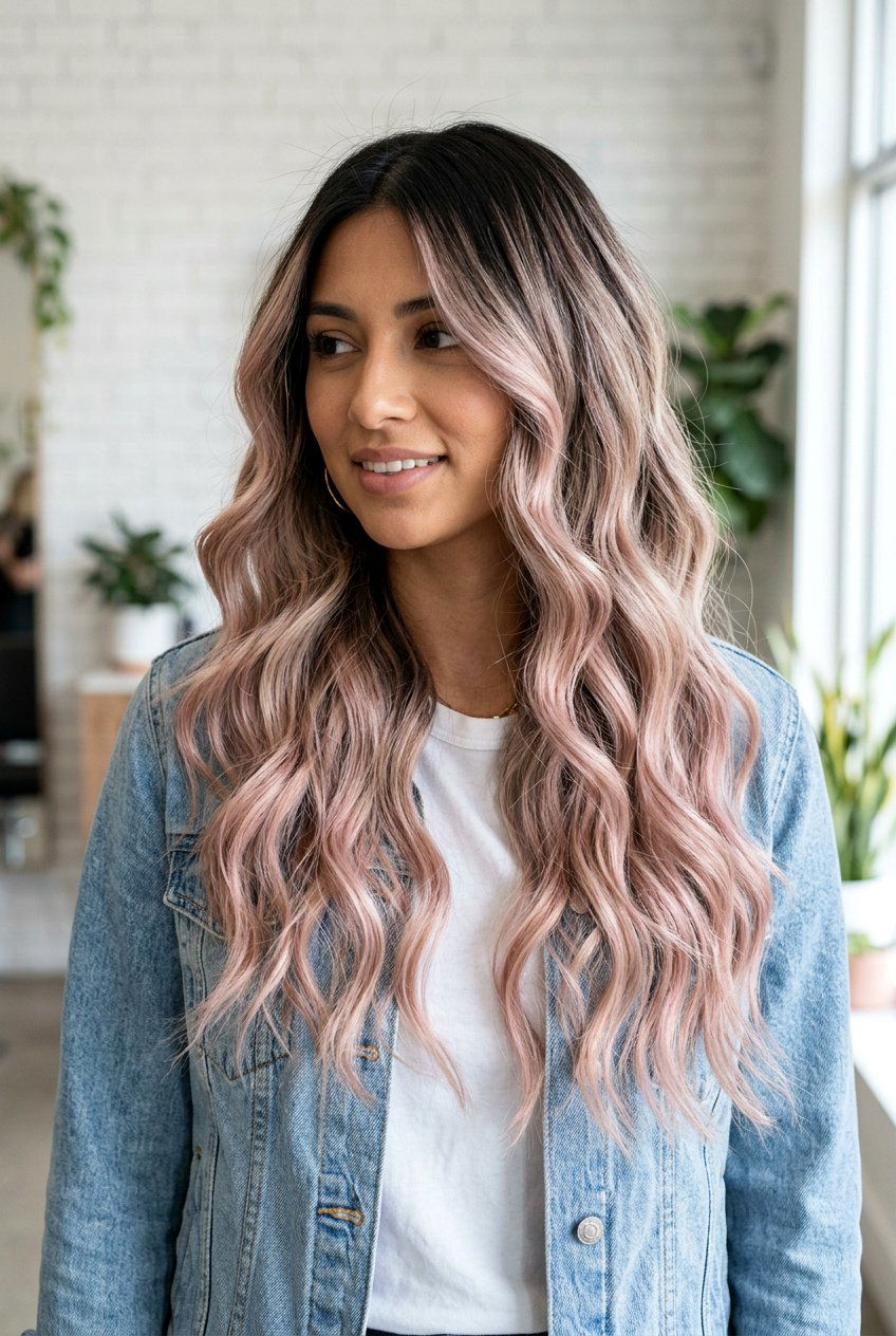 Blush Blonde for Dark Hair - 20 blush blonde hair color - 20 blush blonde hair color