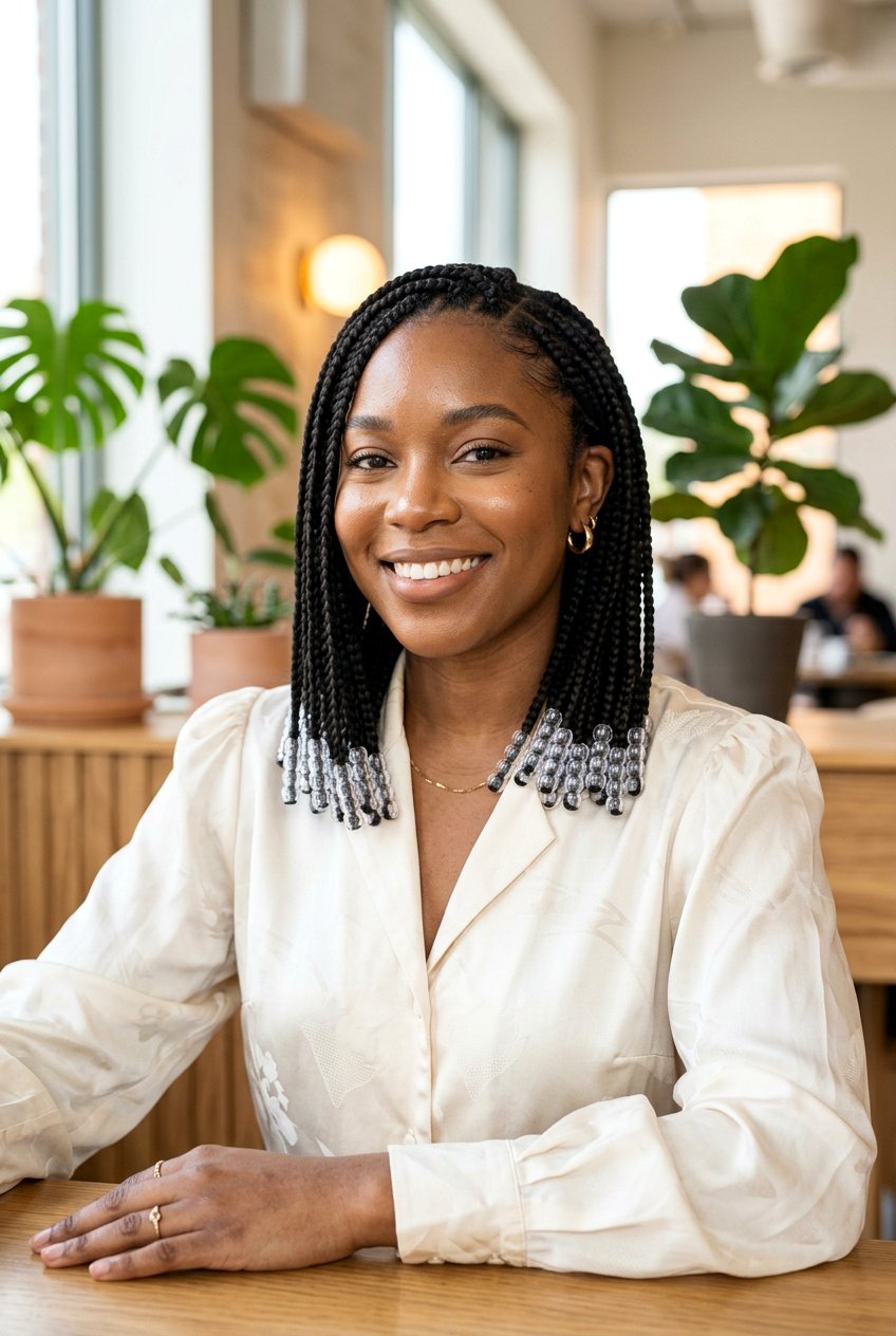 Bob Box Braids - 20 black women vacation hairstyle ideas - 20 black women vacation hairstyle ideas