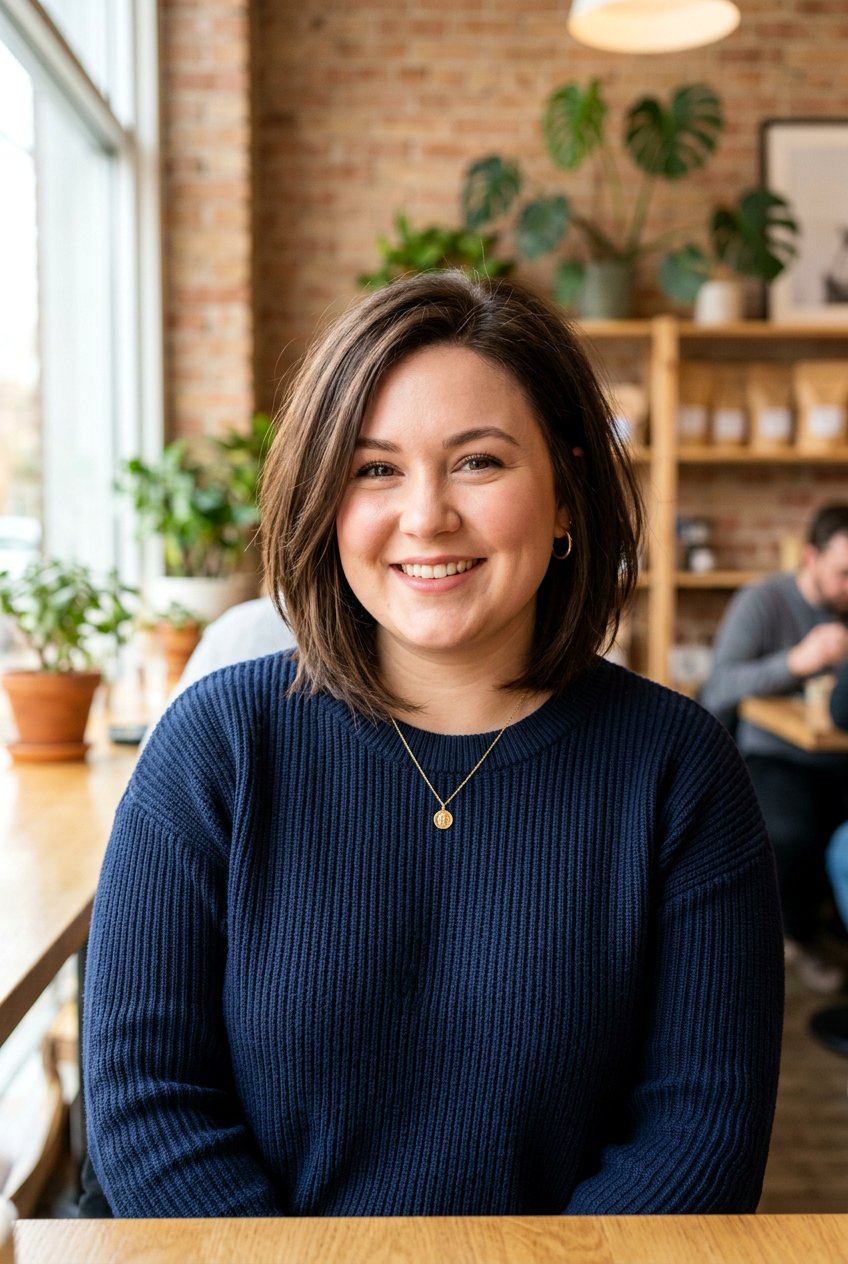 Bob Haircut For Chubby Round Face - 20 flattering bob for round face - 20 flattering bob for round face