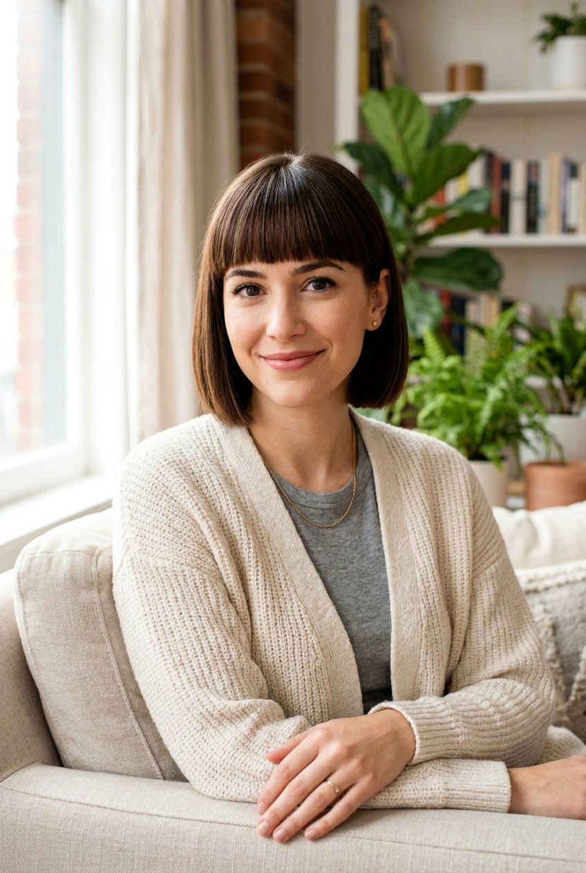 Bob Haircut With Bangs - 20 best bob haircut ideas for women - 20 best bob haircut ideas for women