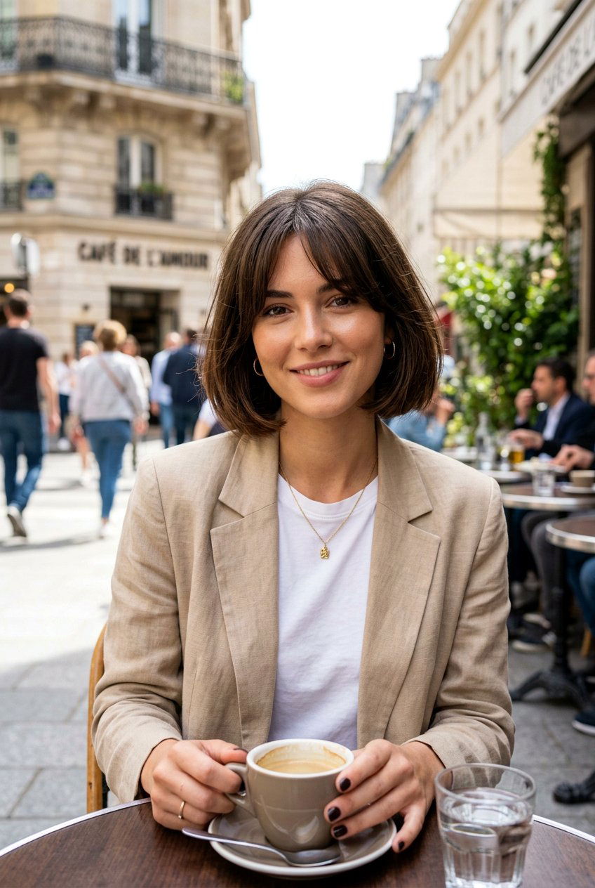 Bob Haircut With Curtain Bangs - 20 curtain bangs for thick hair - 20 curtain bangs for thick hair