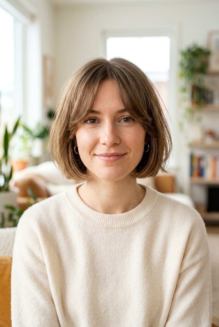 Bob Haircut With Curtain Bangs For Thin Hair - 20 curtain bangs for thin hair - 20 curtain bangs for thin hair