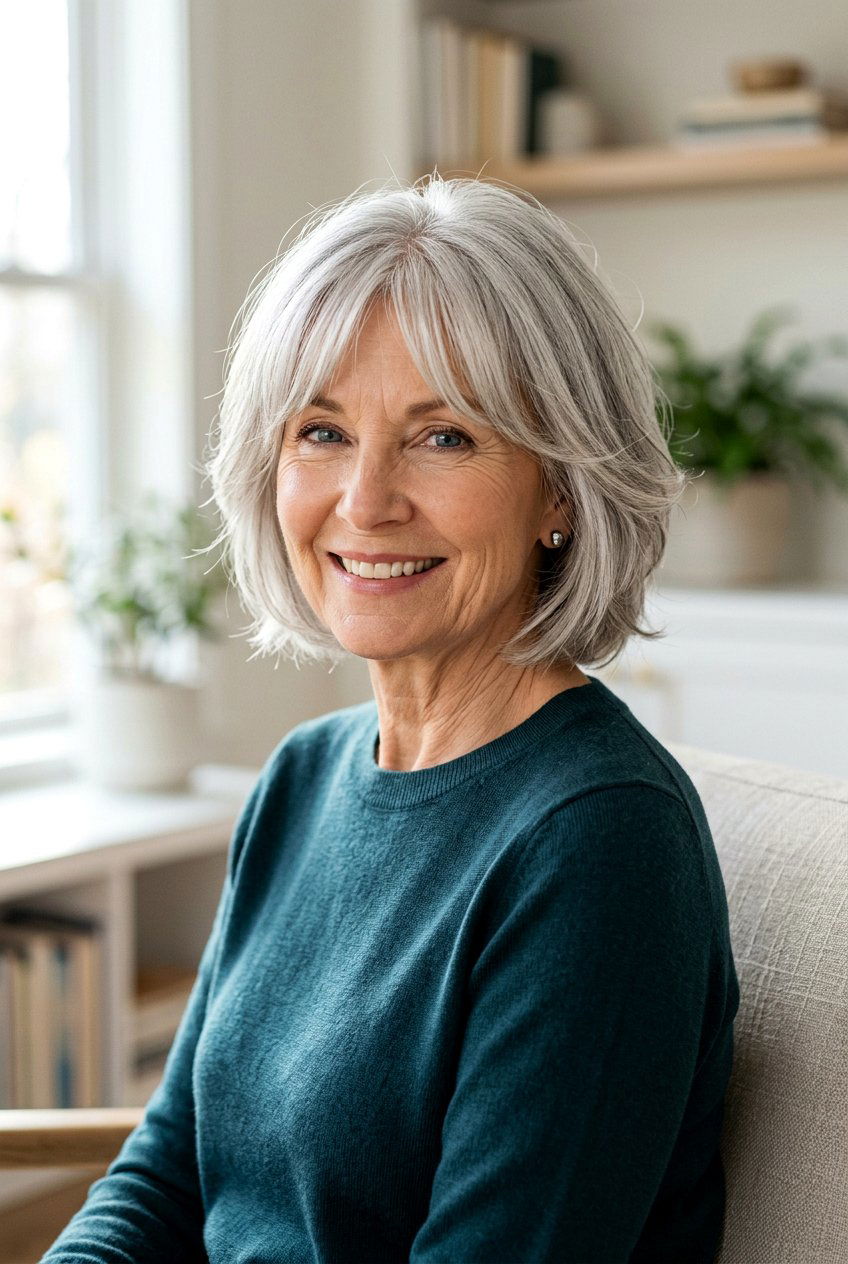 20 Elegant and Classy Bob Haircuts for Older Women to Try