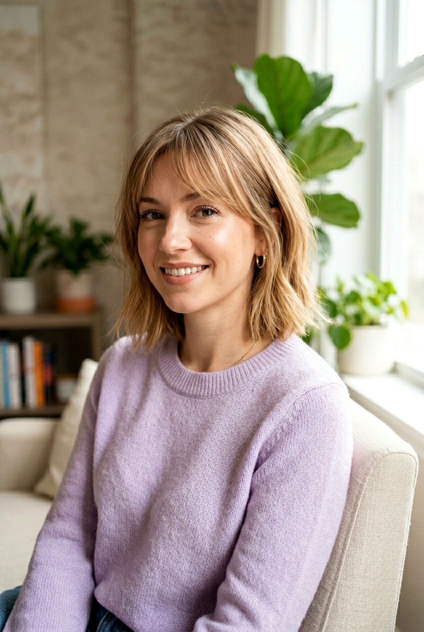 Bob Side Swept Bangs Fine Hair - 20 fine hair bob with side part - 20 fine hair bob with side part