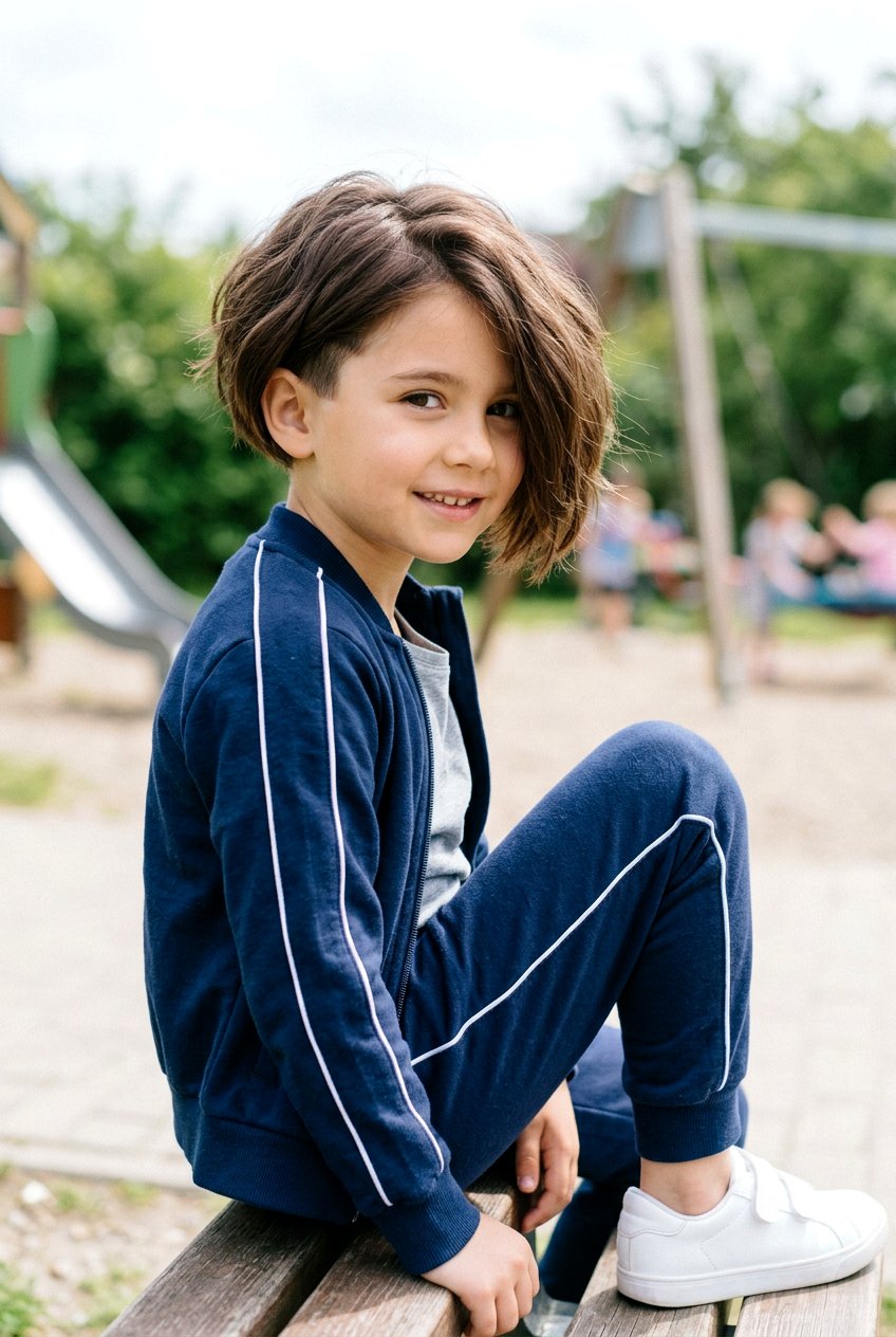 Bob With Undercut - 20 school bob for little girls - 20 school bob for little girls