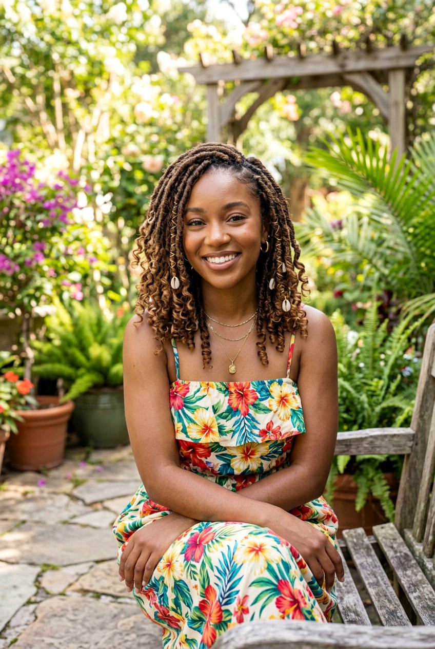 Bohemian Loc Bob - 20 loc bob hairstyles for women - 20 loc bob hairstyles for women