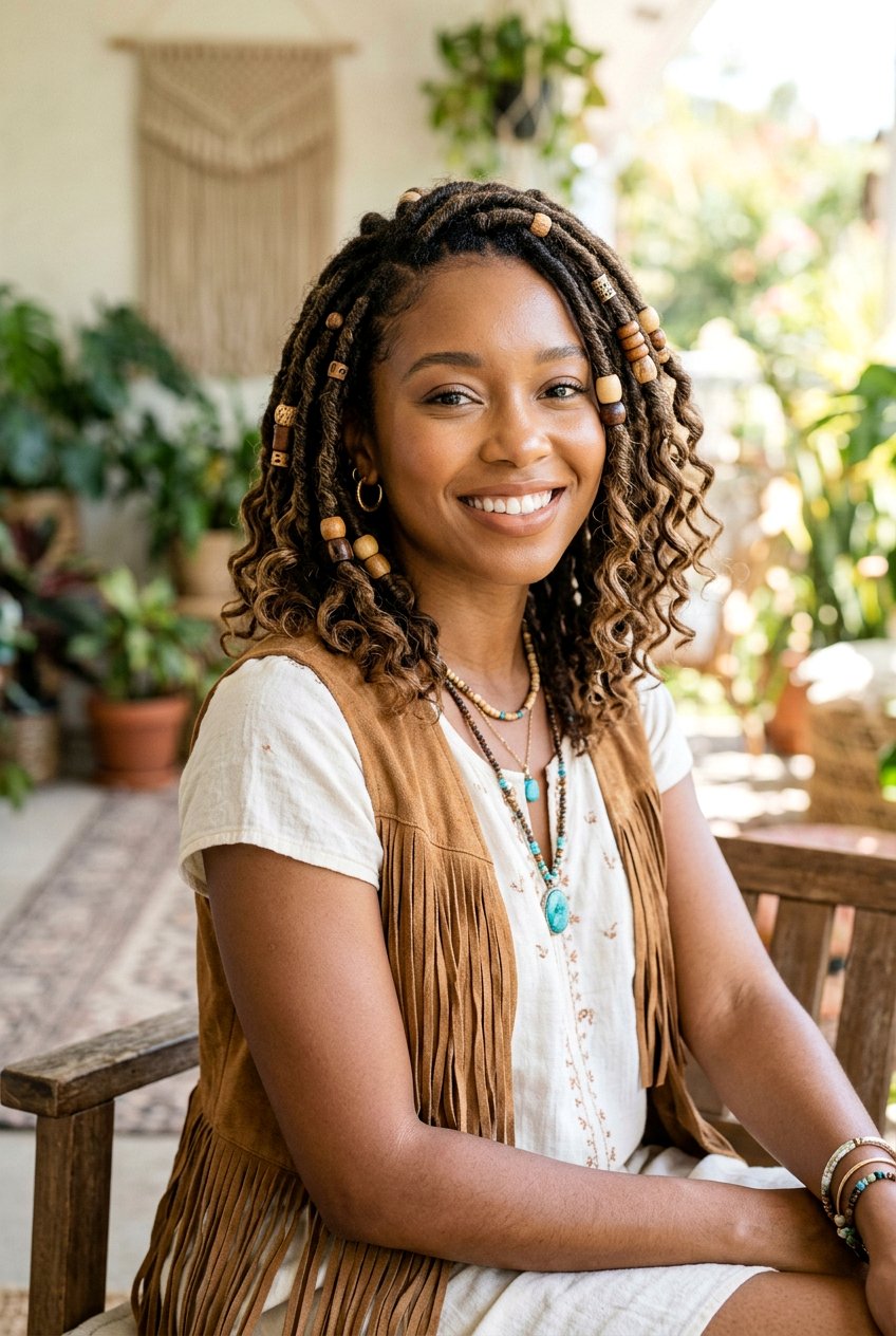 Bohemian Loc Bob - 20 black women loc bob styles - 20 black women loc bob styles