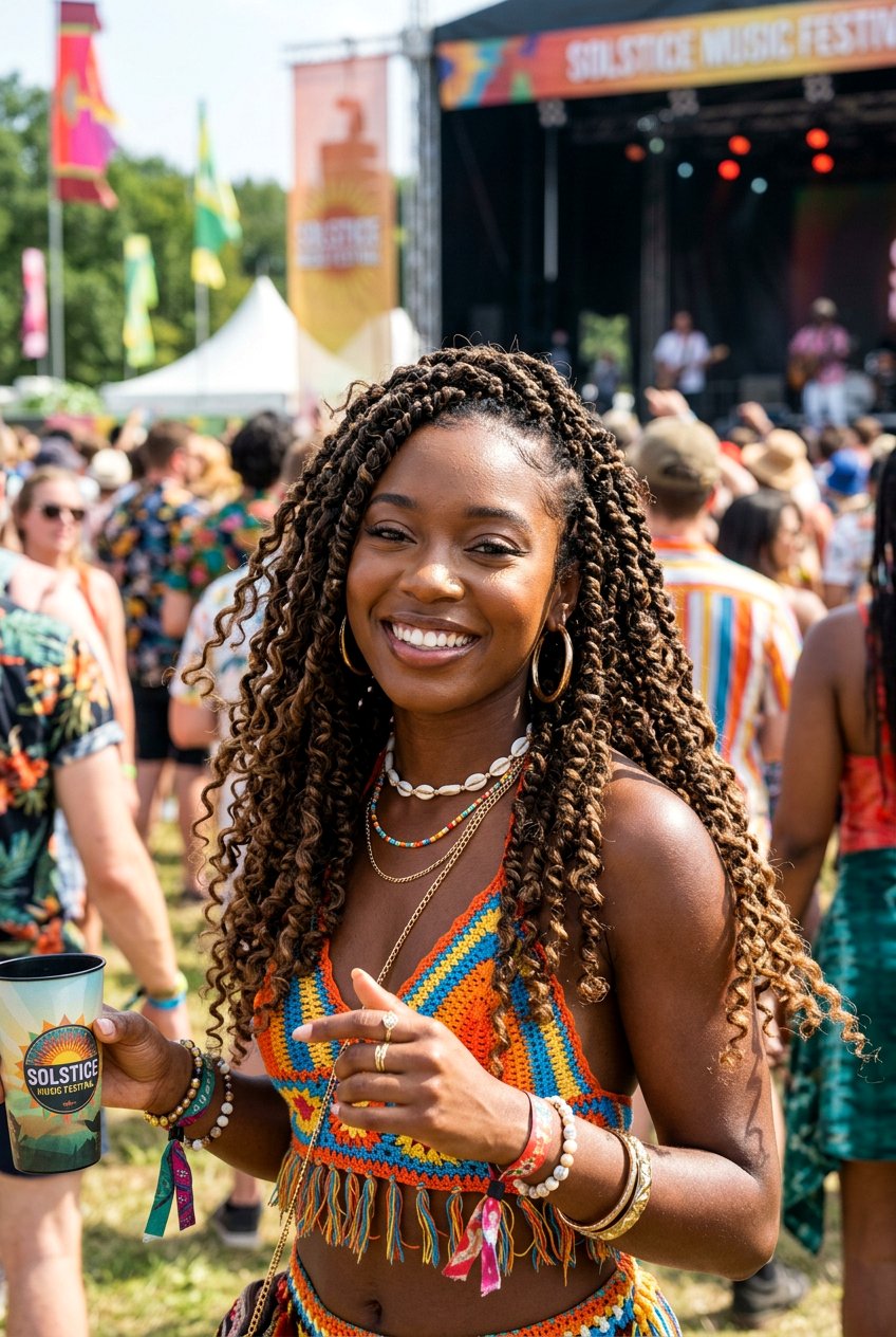 Bohemian Passion Twists - 20 black women passion twist ideas - 20 black women passion twist ideas