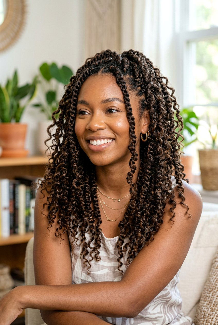 Bohemian Passion Twists - 20 passion twists hairstyles - 20 passion twists hairstyles