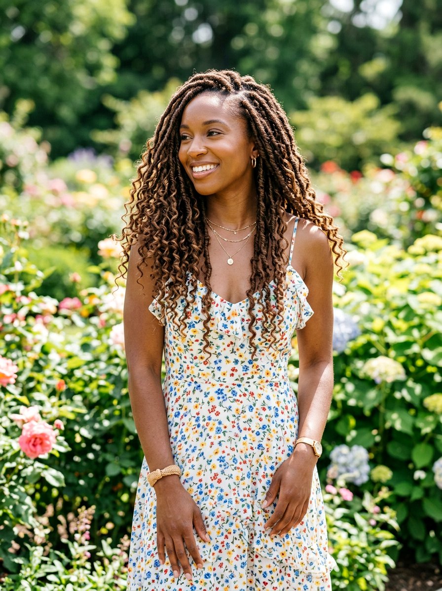 Bohemian Soft Locs - 20 soft locs hairstyles - 20 soft locs hairstyles