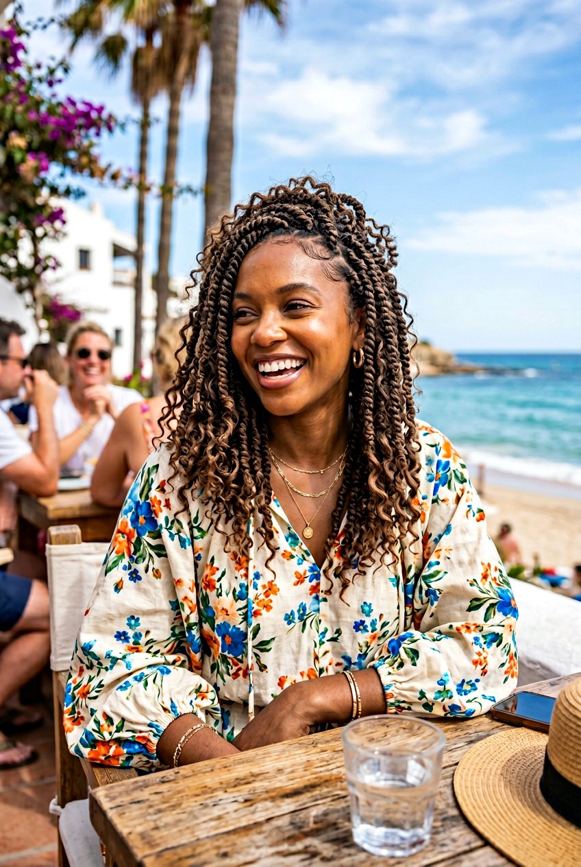 Bohemian Spring Twist - 20 black women spring twist ideas - 20 black women spring twist ideas