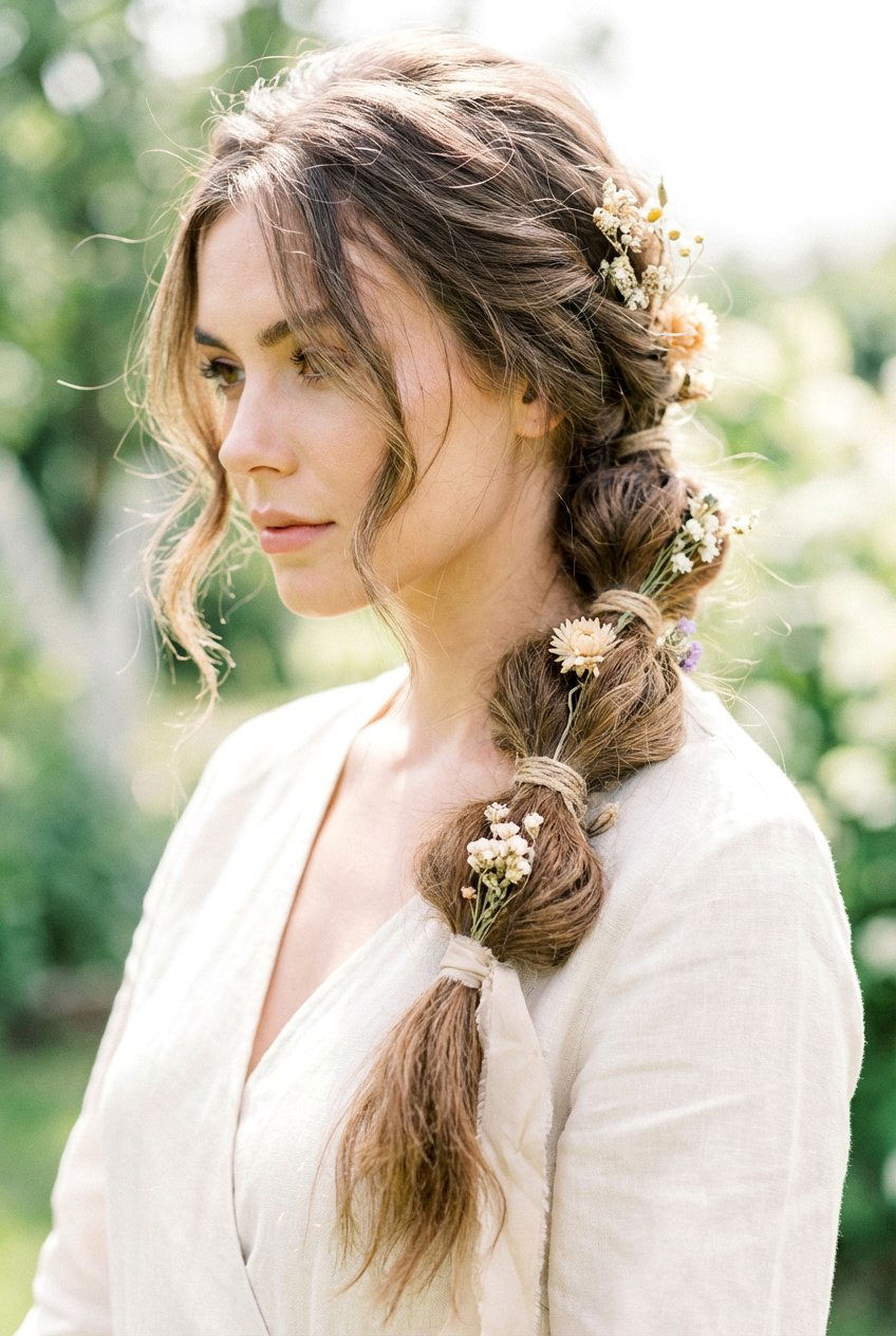 Bohemian bubble ponytail - 20 bubble ponytail hairstyles - 20 bubble ponytail hairstyles