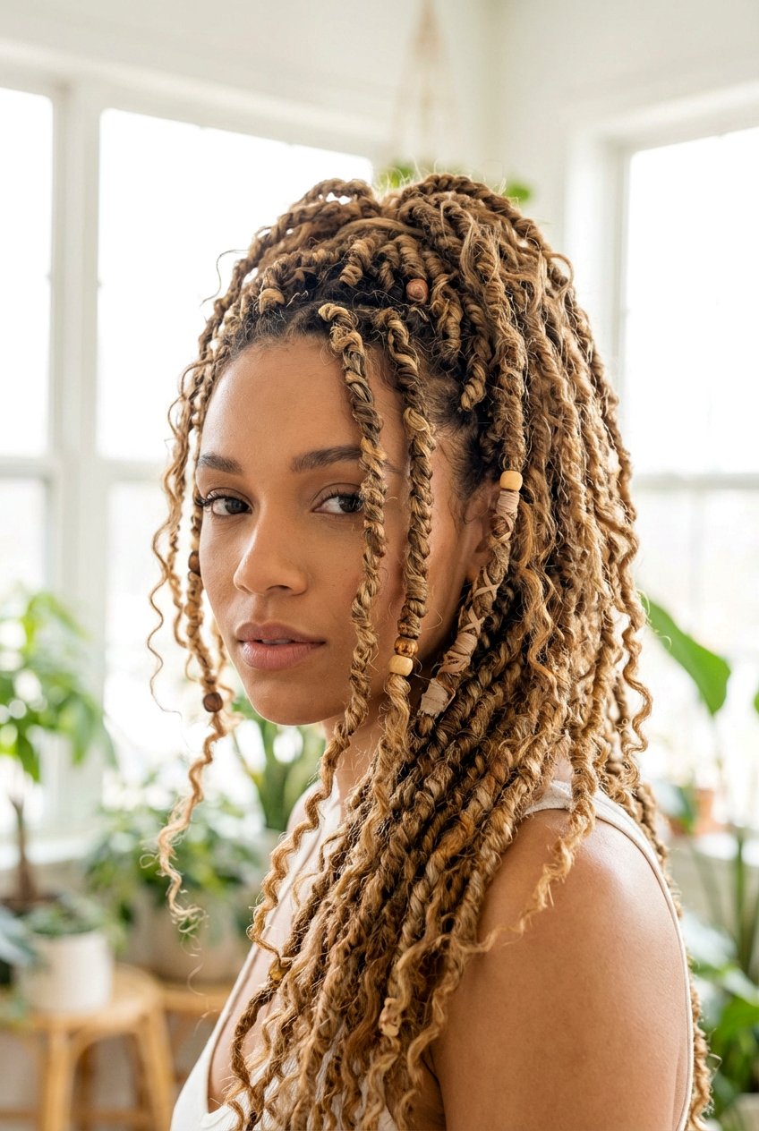 Bohemian spring twist - 20 spring twist hairstyles - 20 spring twist hairstyles