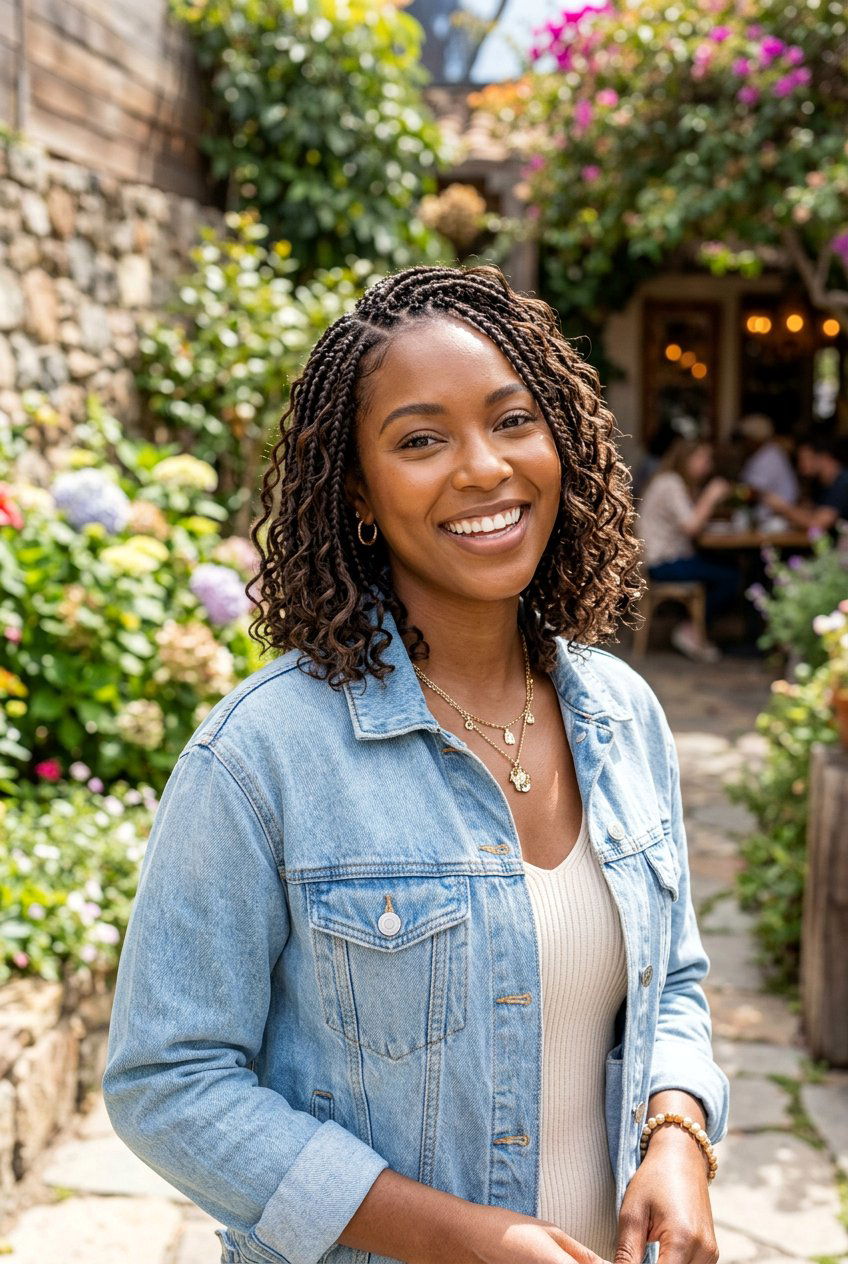 Boho Braids Bob - 20 boho braid hairstyles - 20 boho braid hairstyles