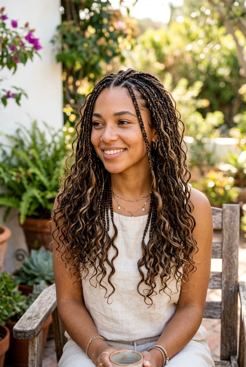 Boho Braids For Mixed Hair - 20 braid styles for mixed girls - 20 braid styles for mixed girls