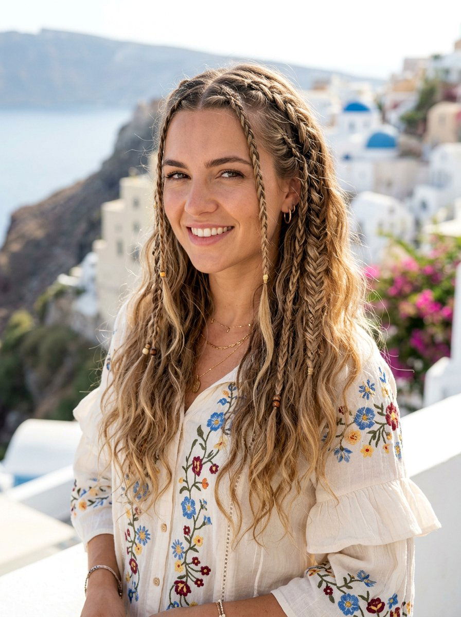 Boho Braids Hairstyle - 20 roundup hairstyle ideas for women - 20 roundup hairstyle ideas for women