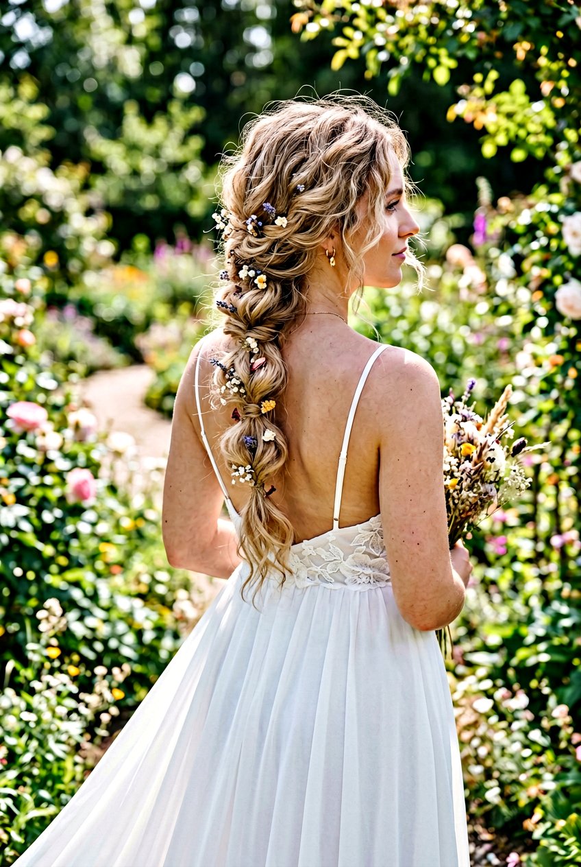 Boho Bubble Braid - 20 prom hairstyle with bubble braid - 20 prom hairstyle with bubble braid