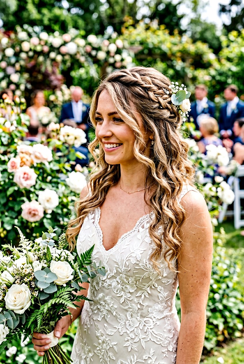 20 Romantic Bohemian Wedding Hairstyles for Your Big Day