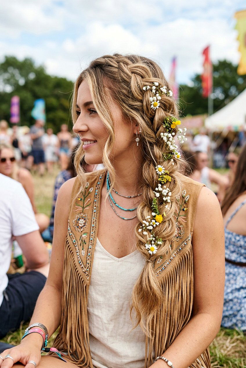 20 Beautiful Messy Dutch Braid Hairstyle Looks for Any Occasion